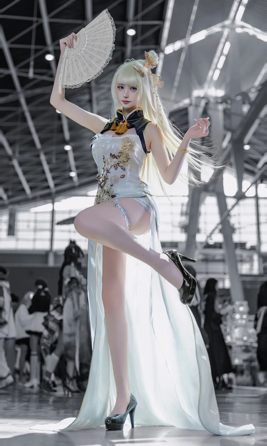 【皇冠cos】胜利女神新的希望，看看这套场照的细节 - 第 2 张