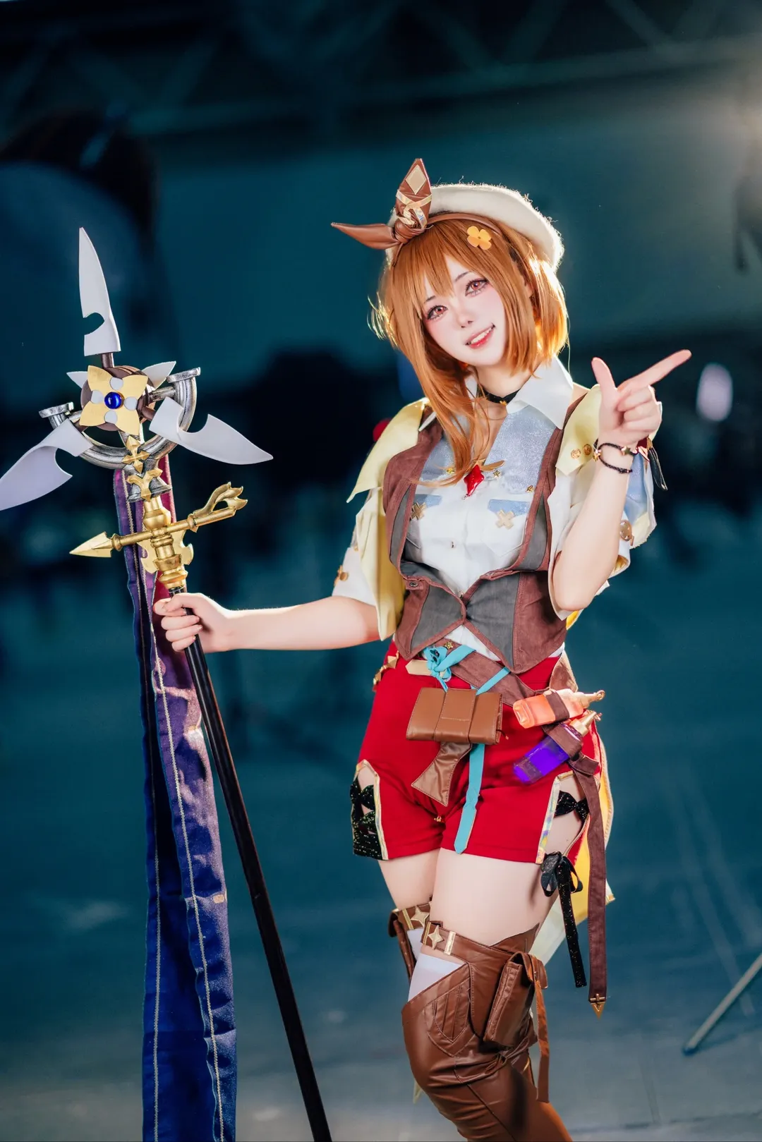【莱莎cos】莱莎的炼金工房这套装备真的很难驾驭 - 第 2 张