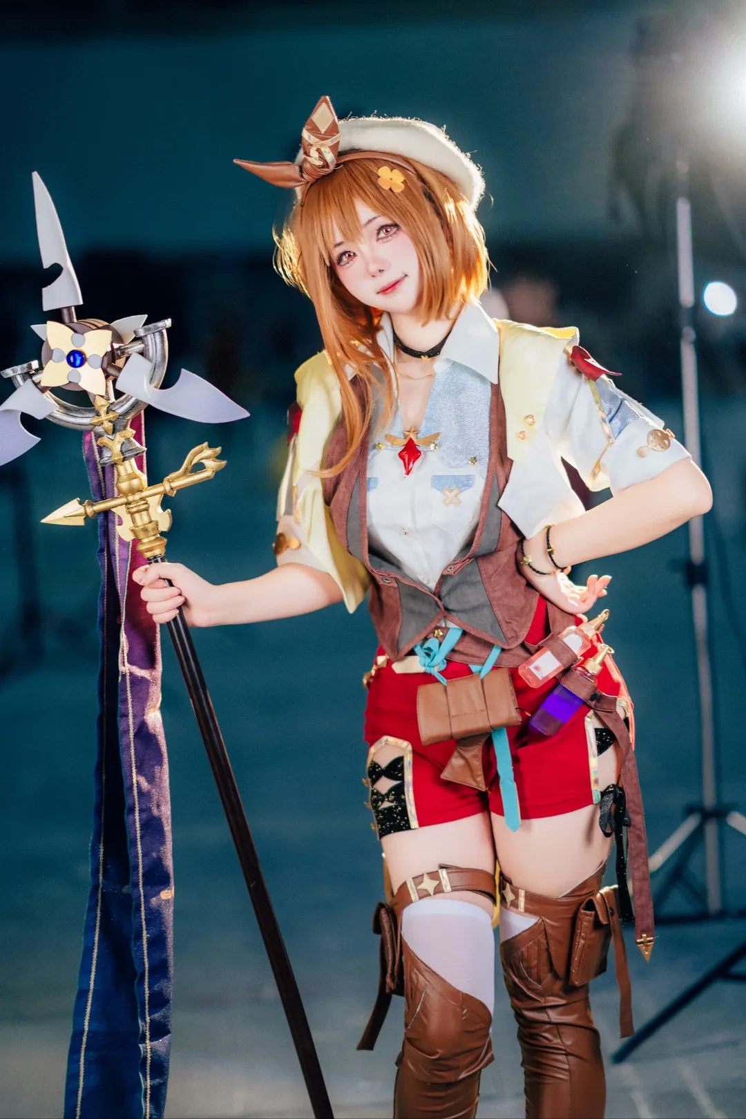 【莱莎cos】莱莎的炼金工房这套装备真的很难驾驭 - 第 3 张