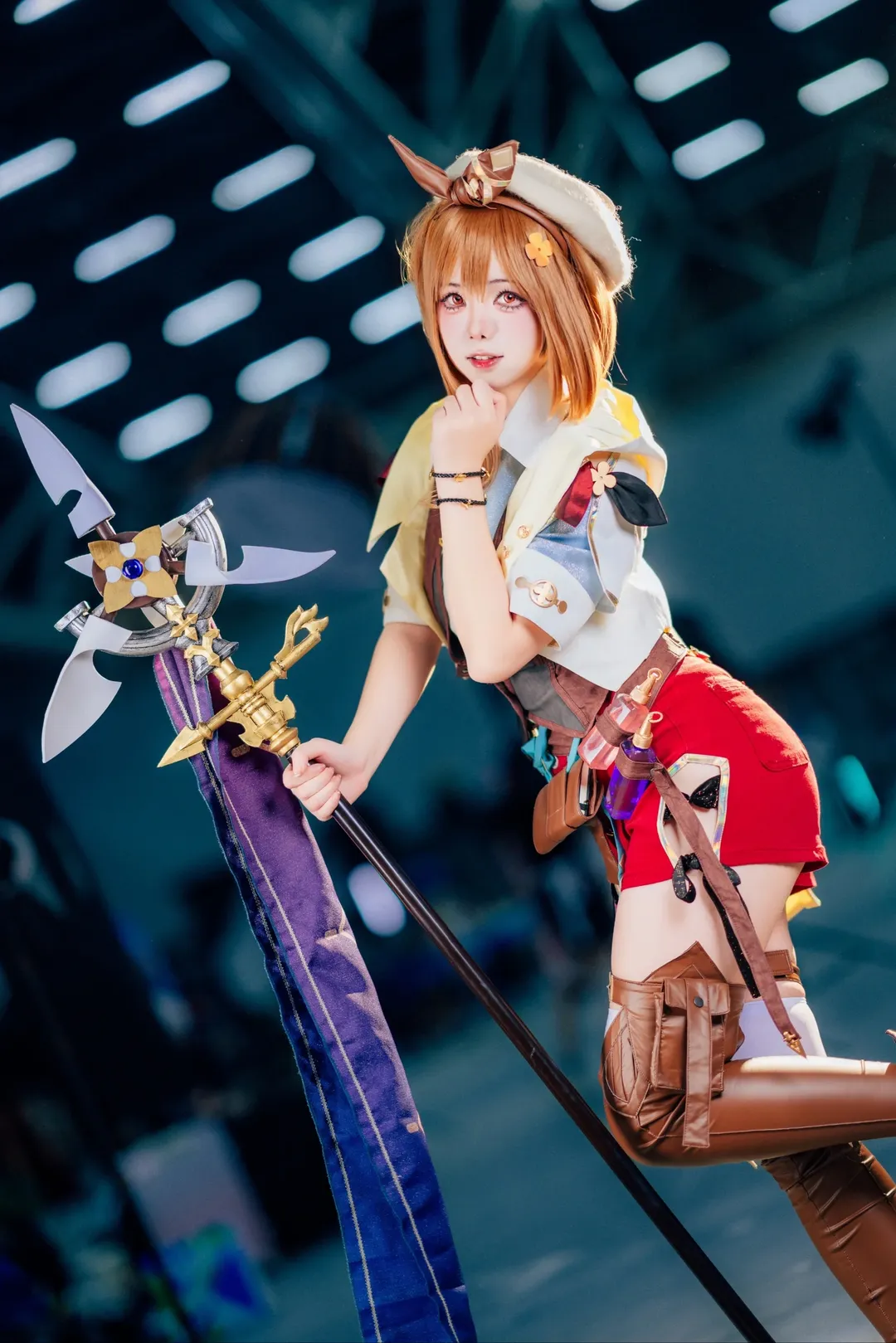 【莱莎cos】莱莎的炼金工房这套装备真的很难驾驭 - 第 4 张
