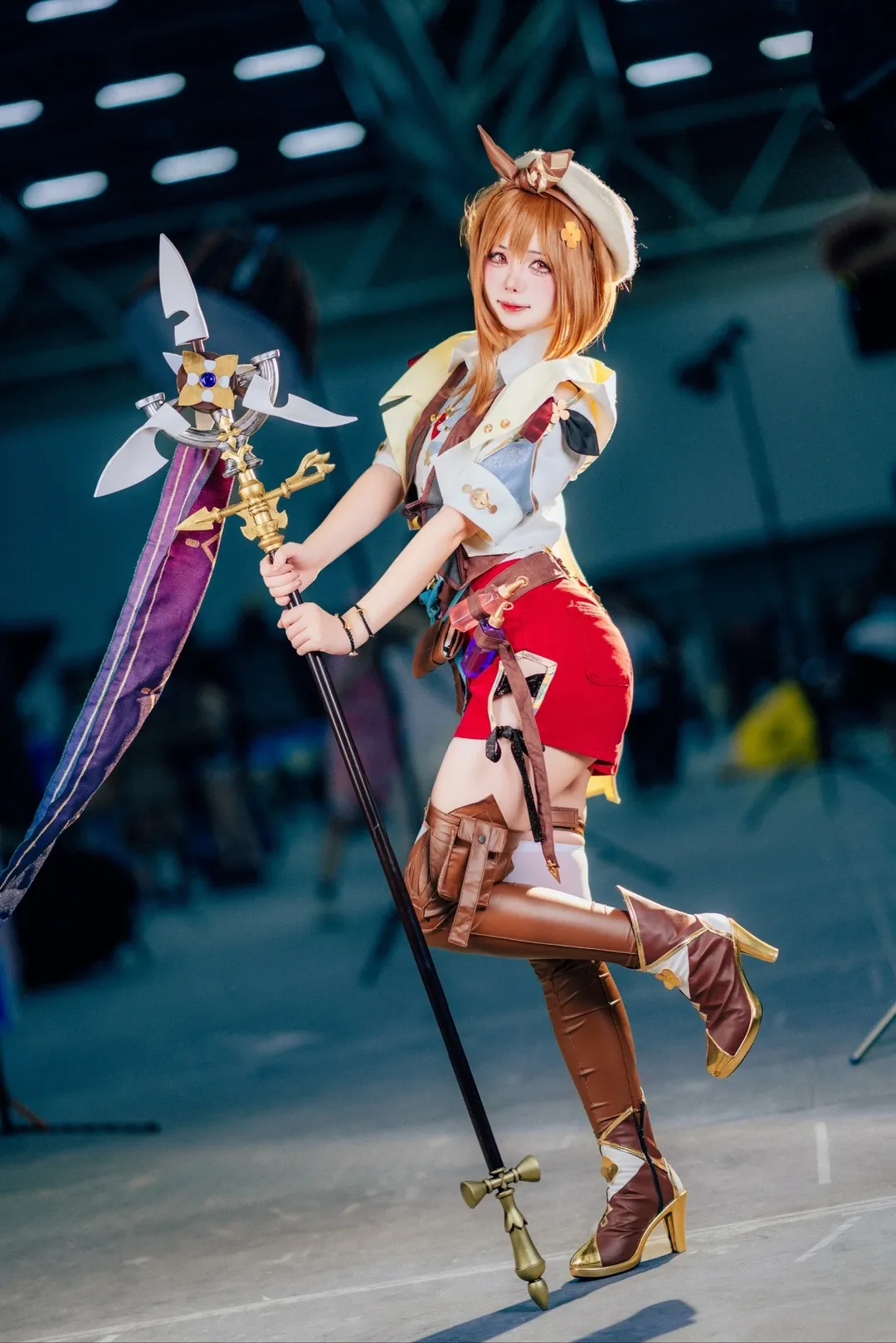 【莱莎cos】莱莎的炼金工房这套装备真的很难驾驭 - 第 5 张