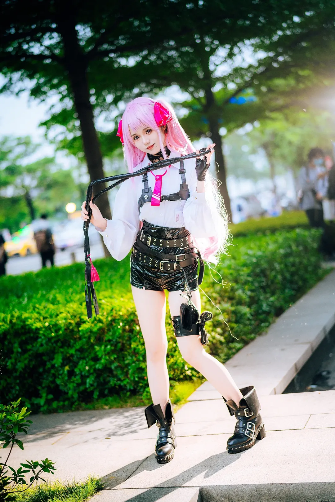 【尤妮cos】胜利女神，侧逆光下的冷艳与甜蜜 - 第 3 张