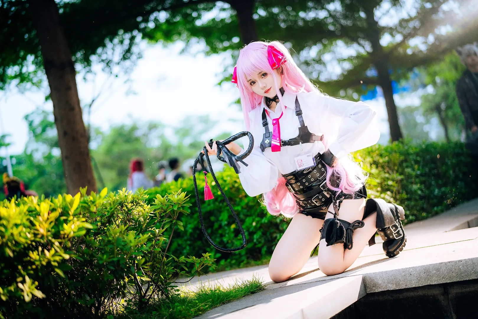 【尤妮cos】胜利女神，侧逆光下的冷艳与甜蜜 - 第 5 张