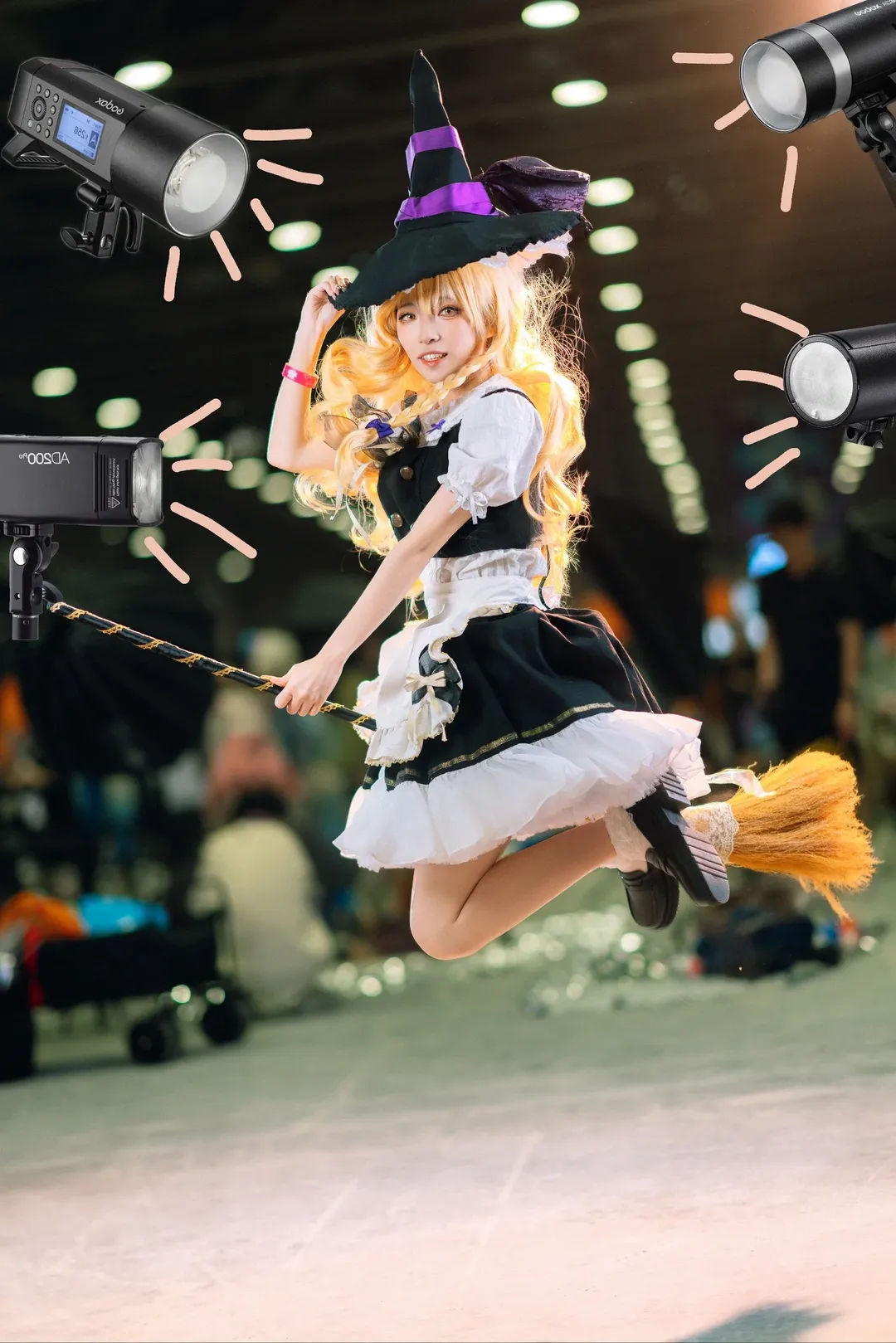 【Marisa cosplay】Sharing Touhou Project Convention Photo Record at Firefly ACG Expo - Image 2