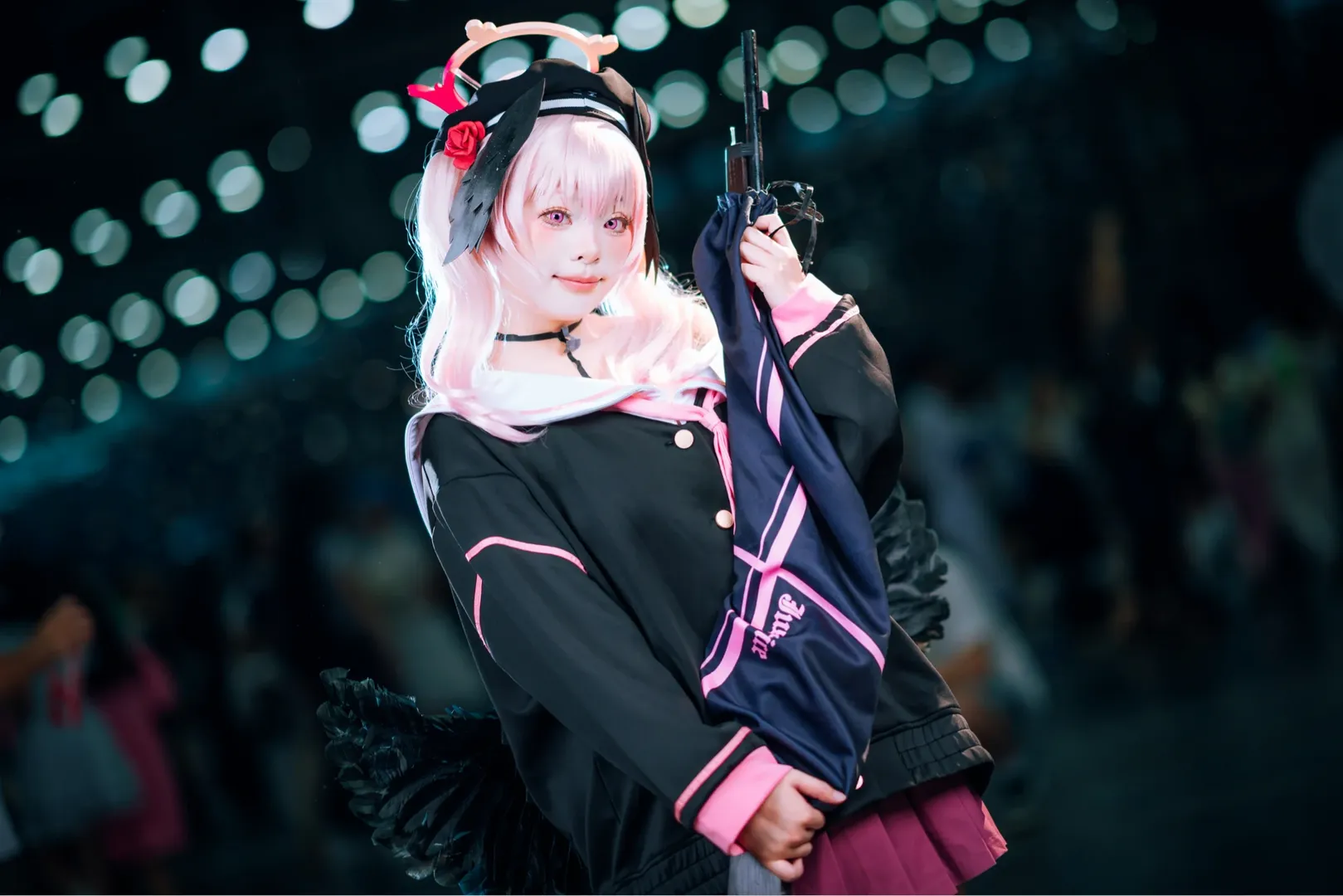 【小春cos】带着全员死刑横幅逛深圳动漫节 - 第 9 张