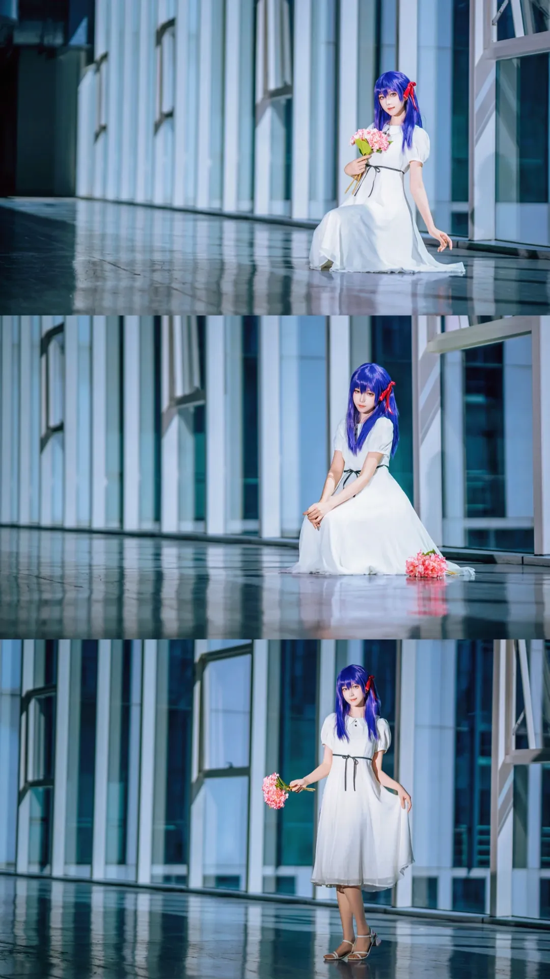 【间桐樱cos】fate fgo 在广州CICF漫展白裙场照分享 - 第 2 张