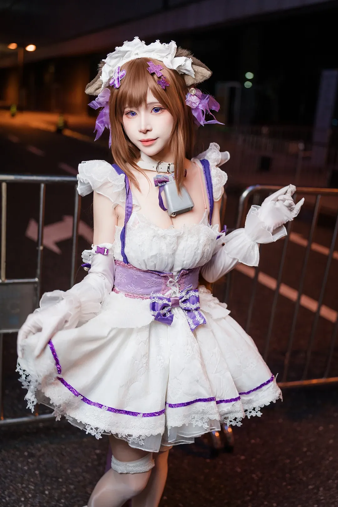【樫野cos】碧蓝航线，萤火虫漫展的场外女仆定格