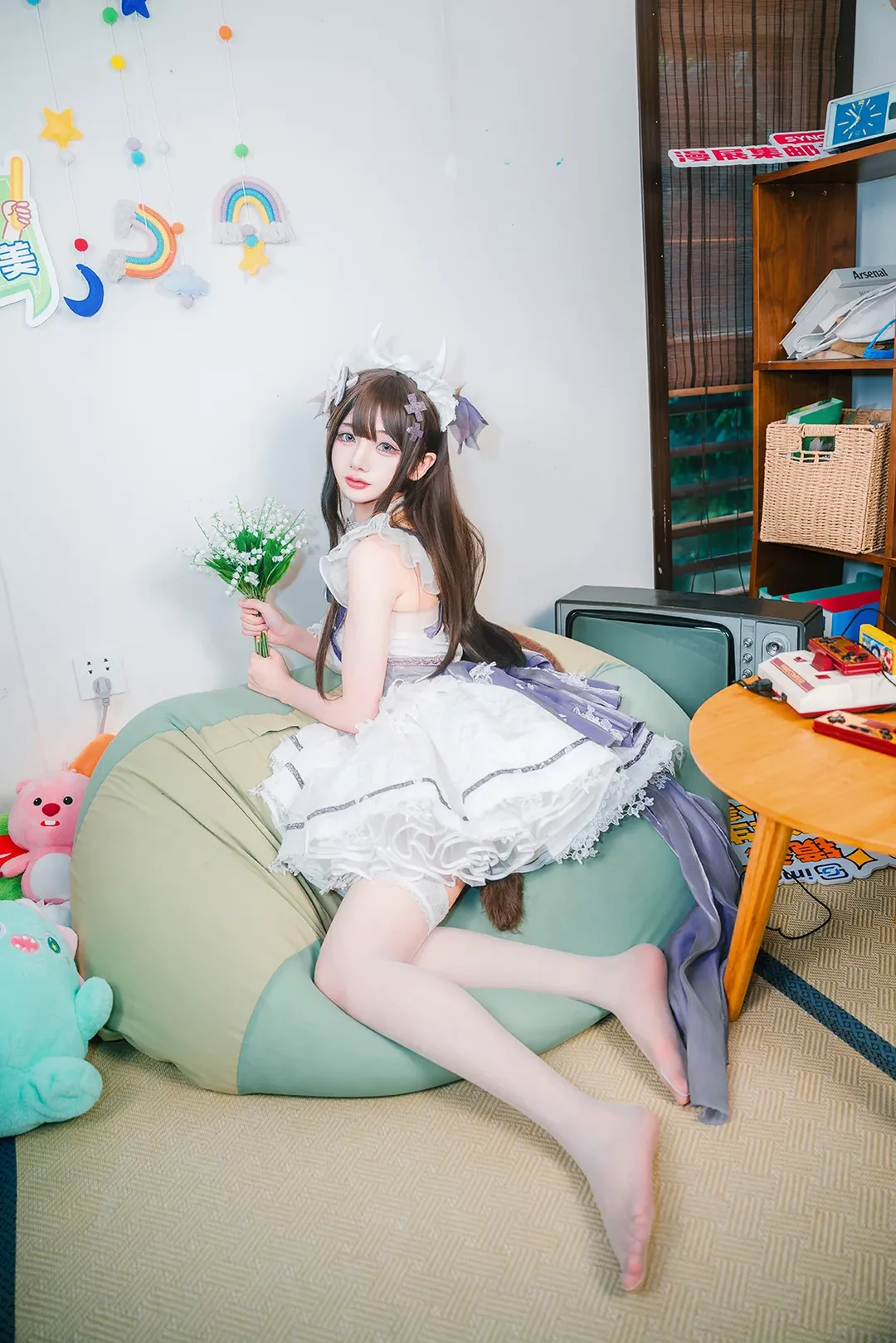 [Kashino Cosplay] Azur Lane: Rainy Window Days and Cozy At-Home Laziness - Image 1