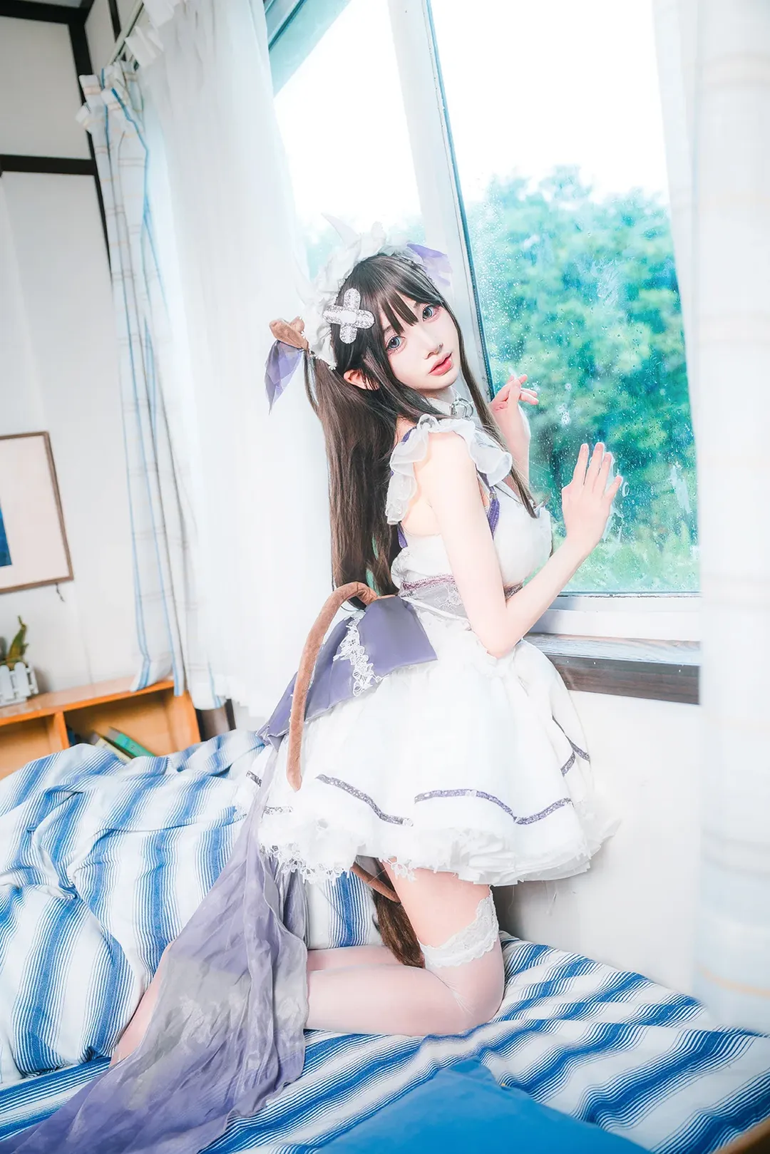 【樫野cos】碧蓝航线里的雨天窗边与居家慵懒感