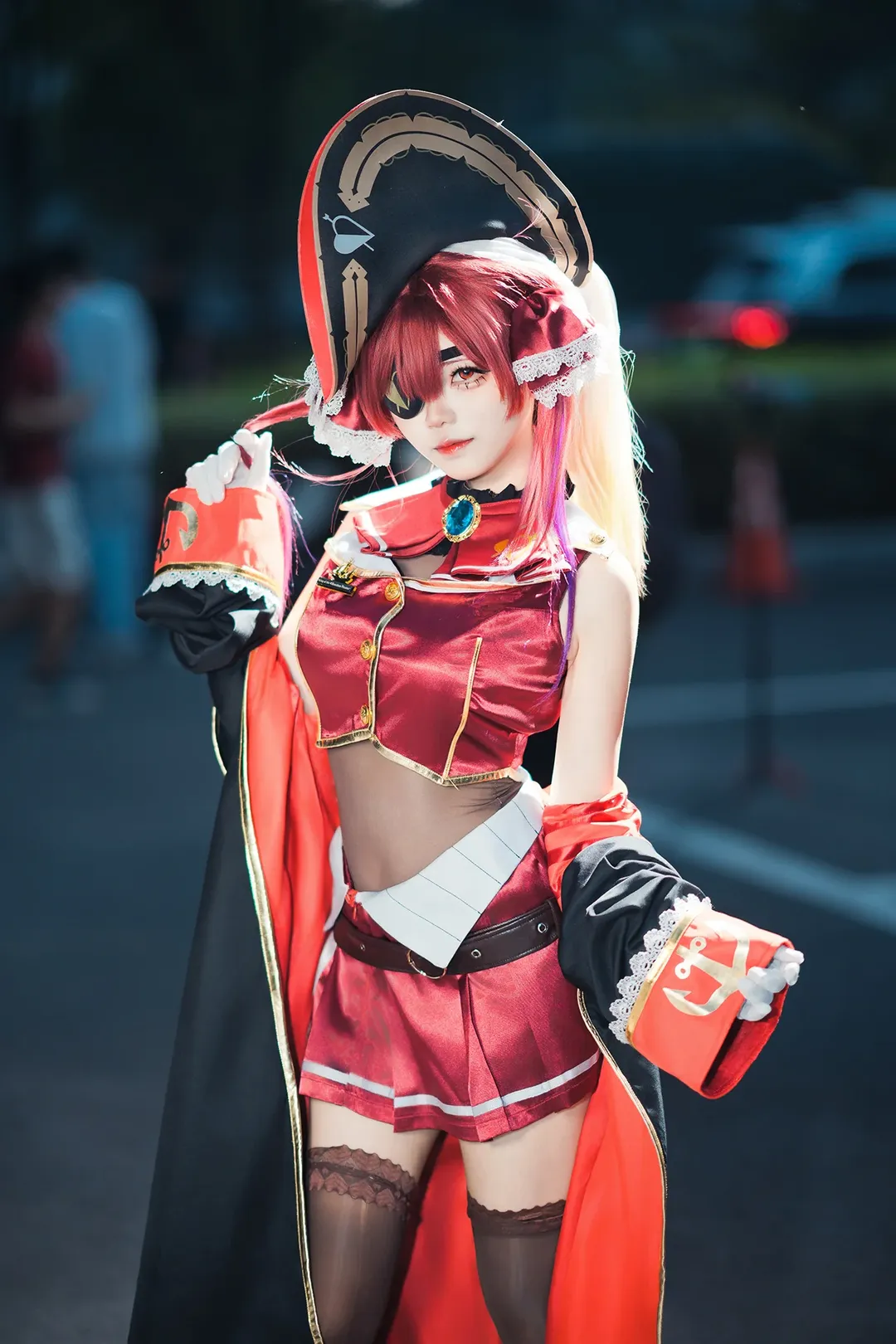 【宝钟玛琳cos】漫展巡游季的海盗船长，hololive的华丽登场 - 第 3 张