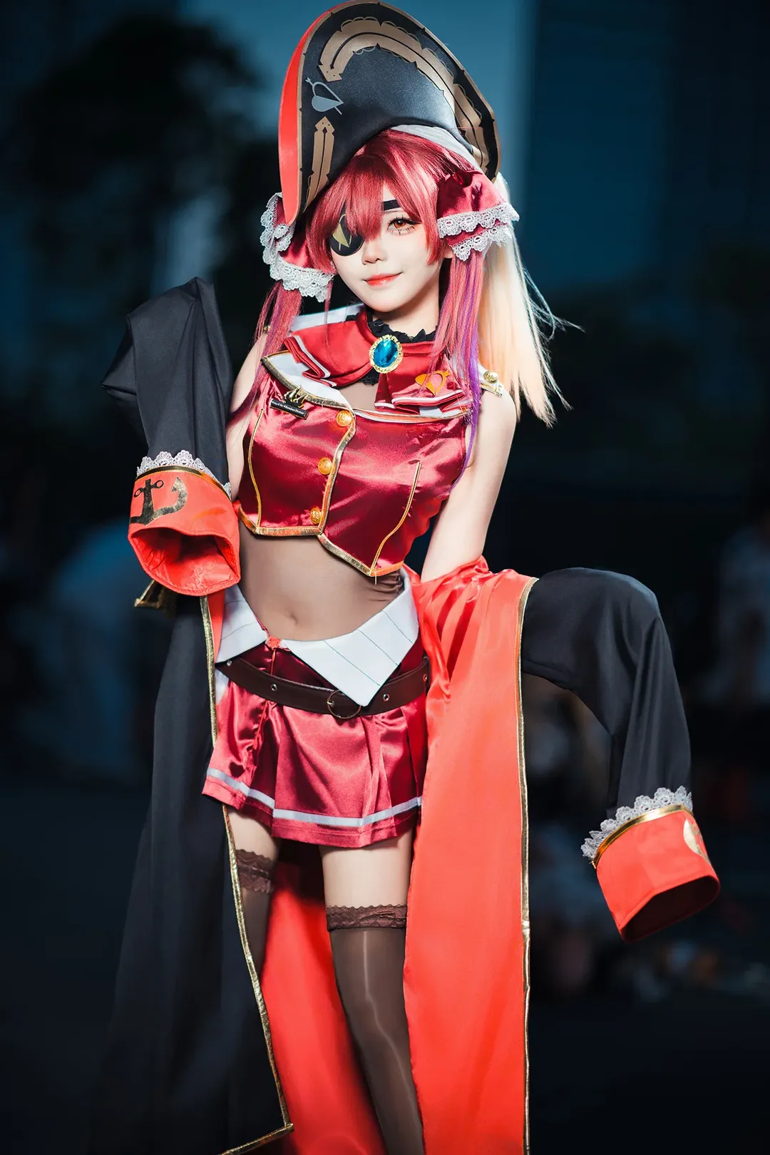 【宝钟玛琳cos】漫展巡游季的海盗船长，hololive的华丽登场 - 第 4 张