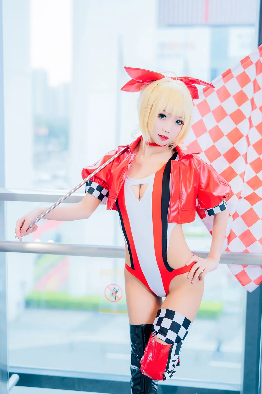 【尼禄cos】Fate里的红白赛车手，广州漫展现场返图 - 第 1 张