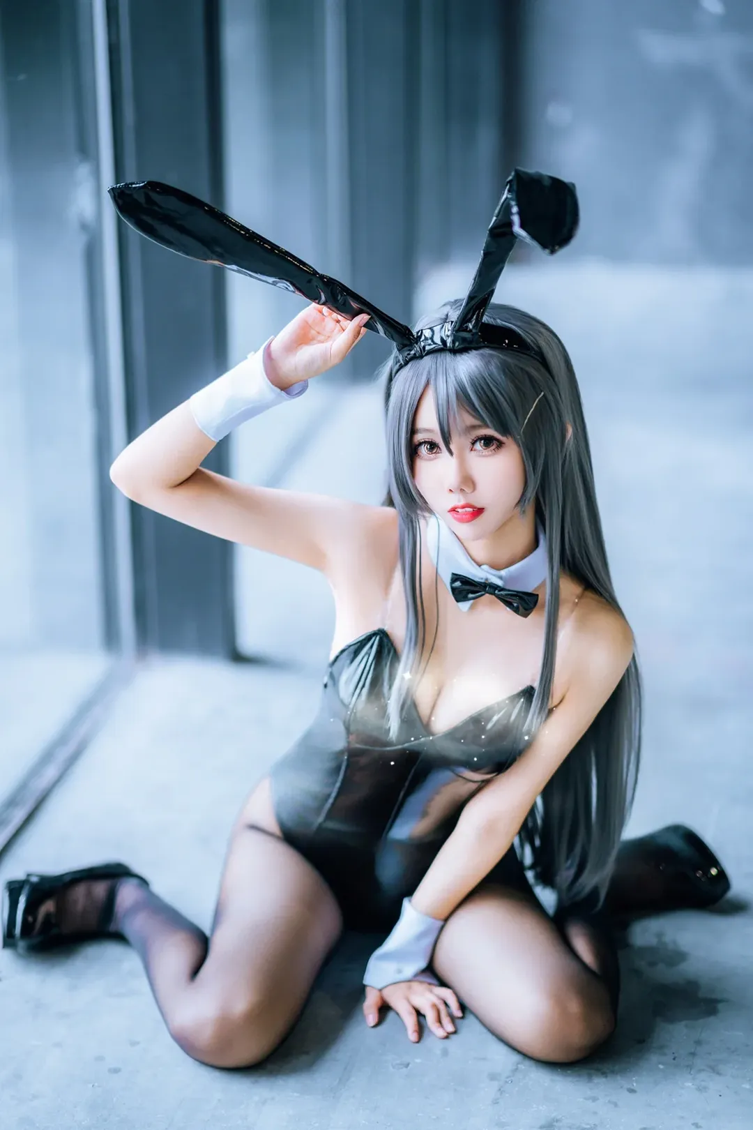 【櫻島麻衣cos】青春豬頭少年不會夢到兔女郎學姐，經典的兔女郎造型還原 - 第 5 張
