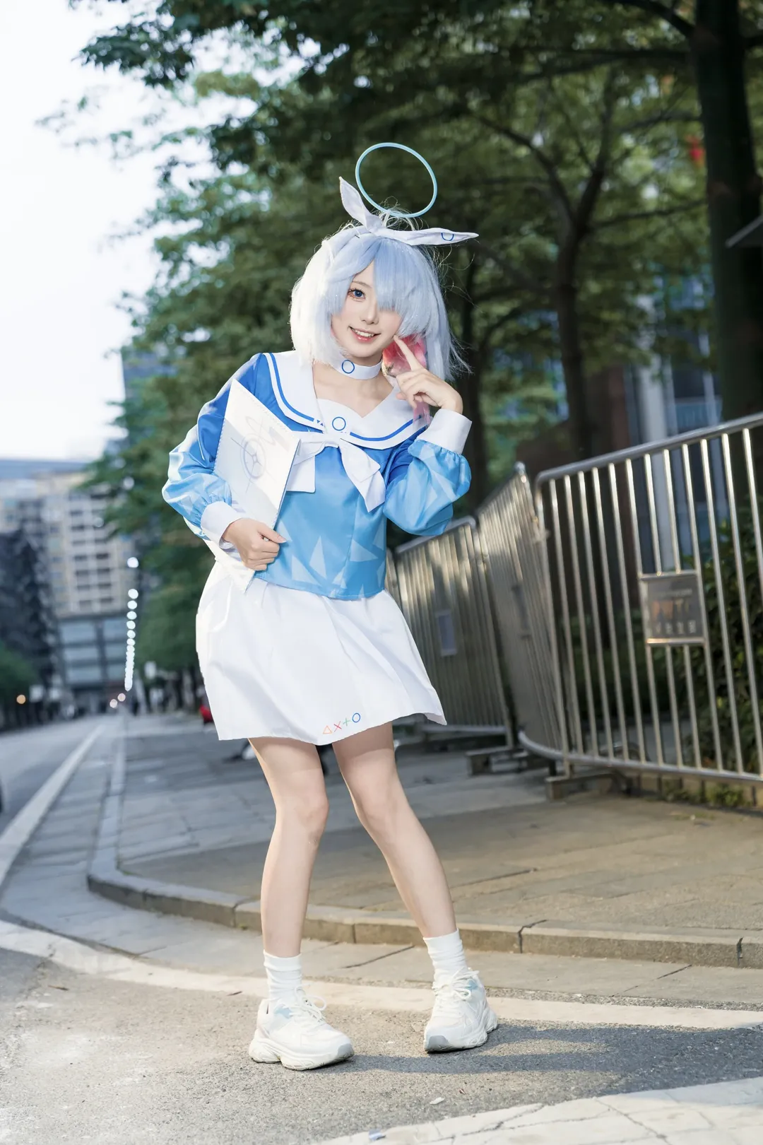 【阿罗娜cos】蔚蓝档案蓝色恶魔，萤火虫漫展巡游记录