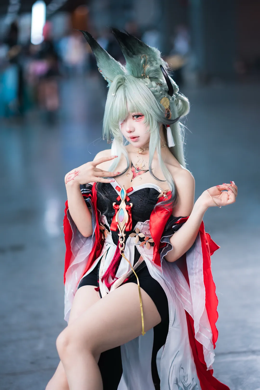 [Phrolova cosplay] Wuthering Waves Hsin: Full Shoot Record at Guangzhou Firefly ACG Expo - Image 3