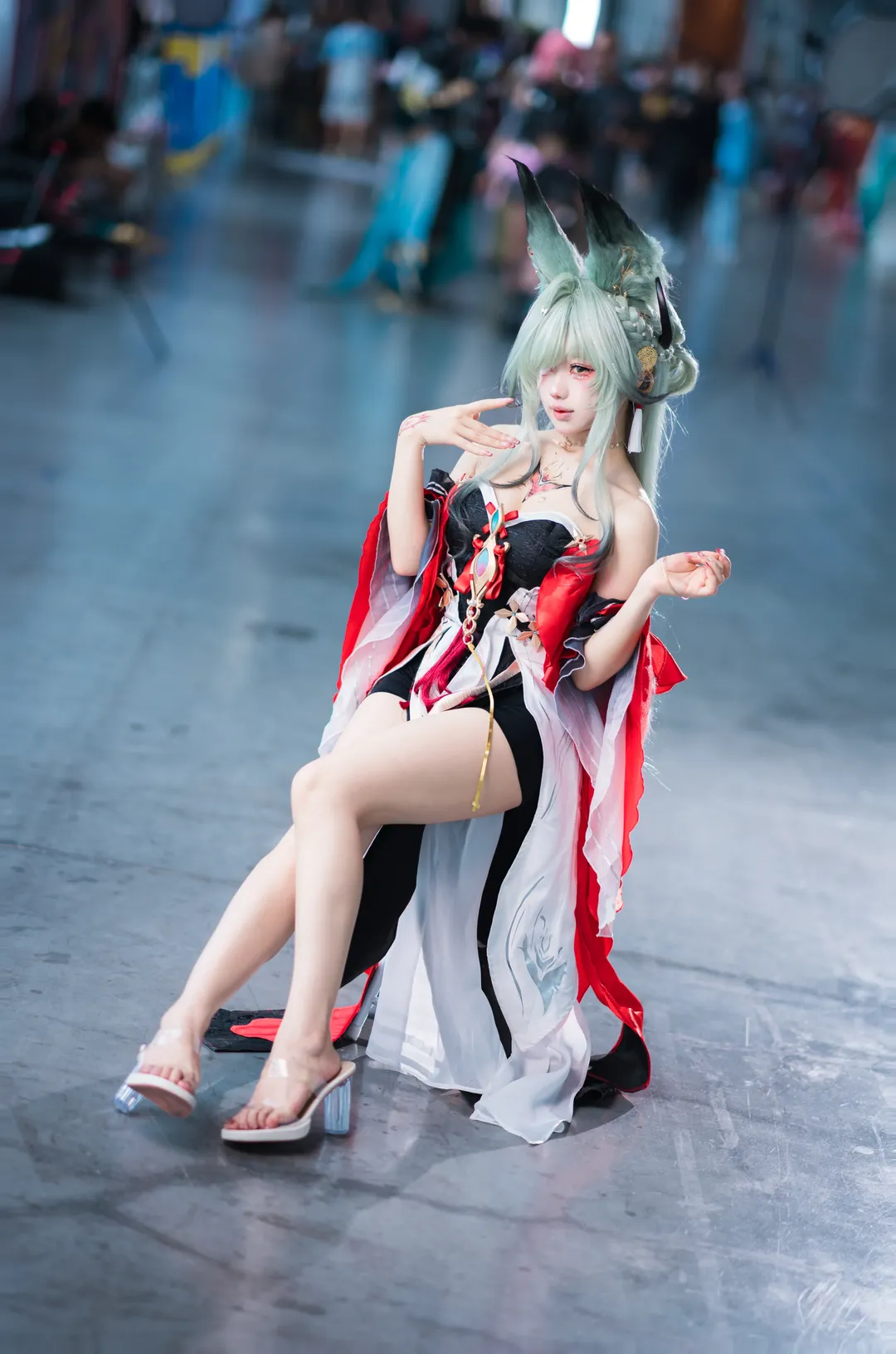 [Phrolova cosplay] Wuthering Waves Hsin: Full Shoot Record at Guangzhou Firefly ACG Expo - Image 4