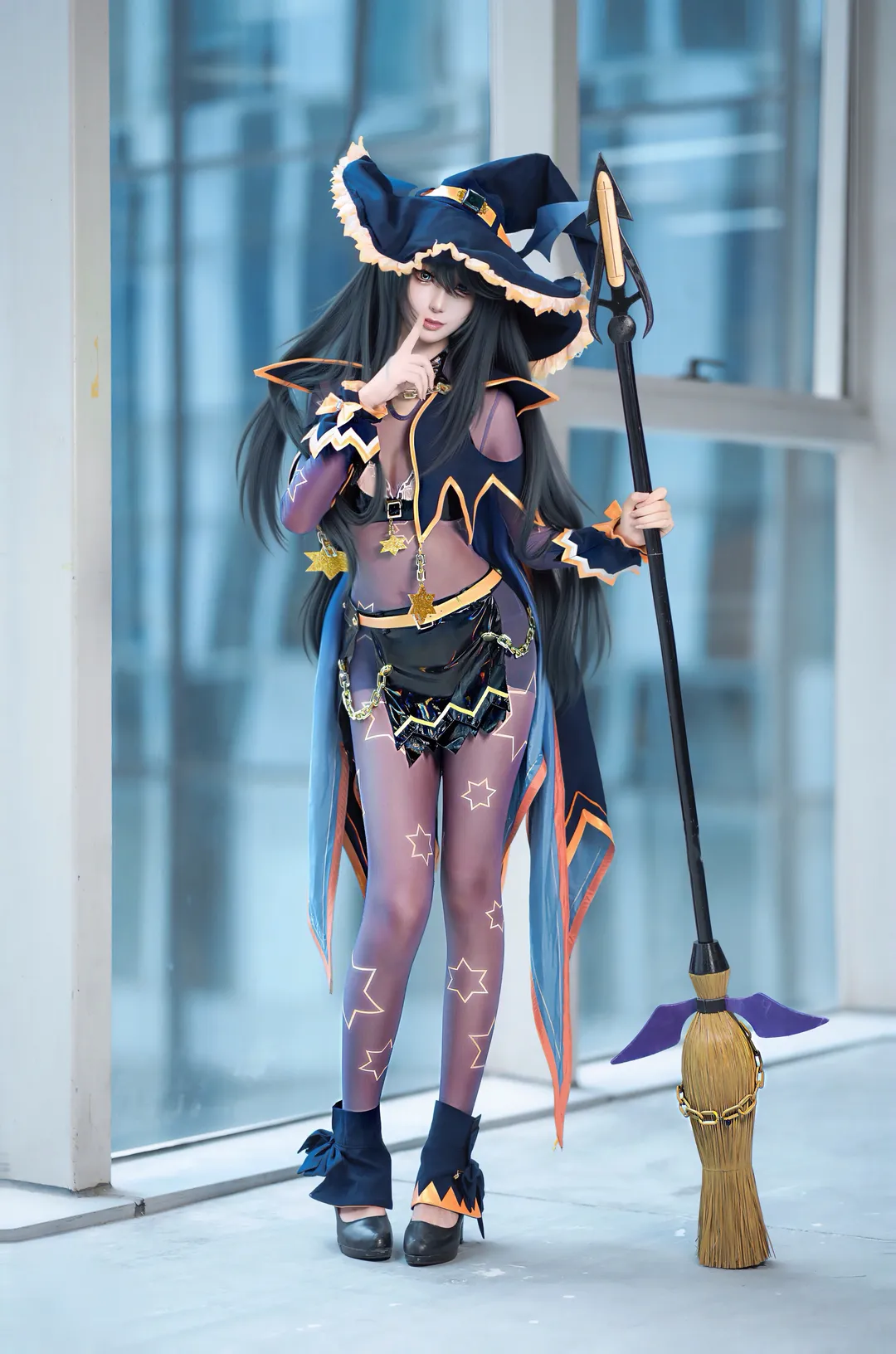 【鏡野七罪コスプレ】『デート・ア・ライブ』の魔女、広州ホタルACGエキスポ撮影記録 - 2 枚目