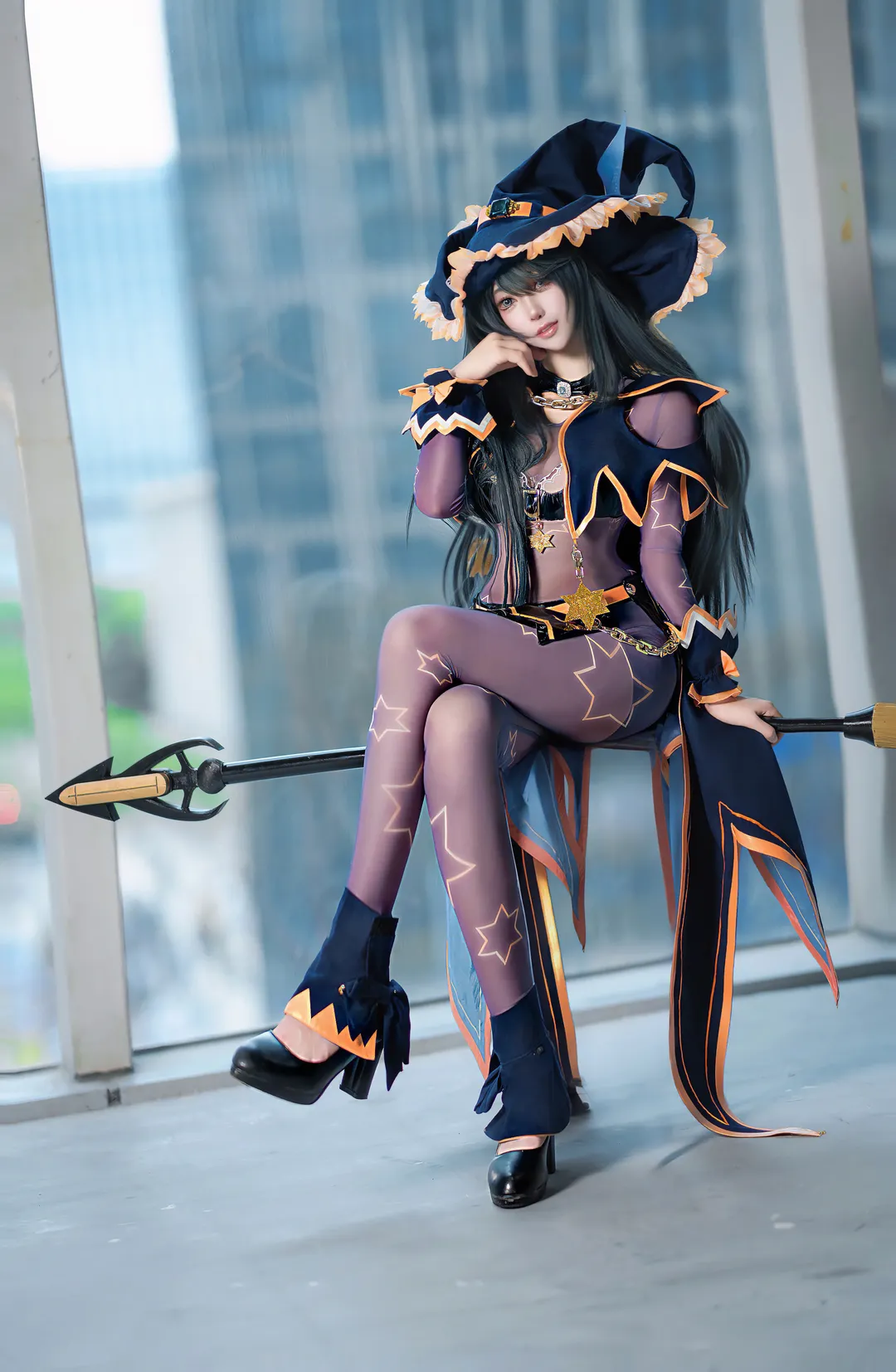 【鏡野七罪コスプレ】『デート・ア・ライブ』の魔女、広州ホタルACGエキスポ撮影記録 - 3 枚目