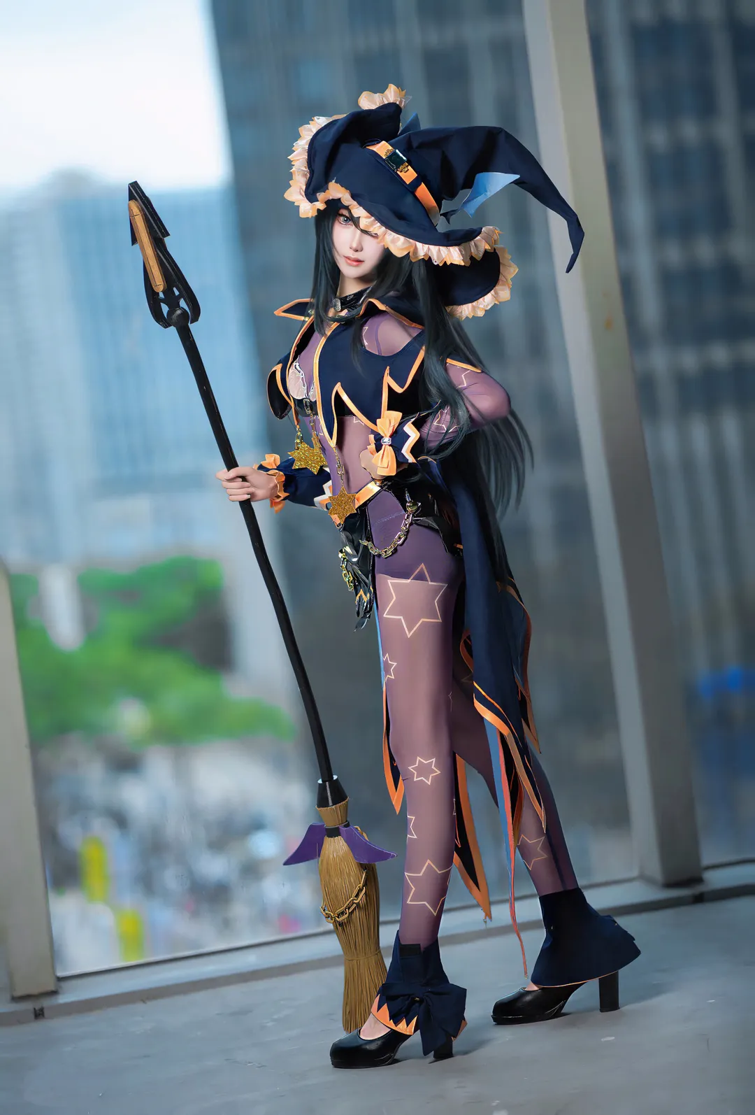 【鏡野七罪コスプレ】『デート・ア・ライブ』の魔女、広州ホタルACGエキスポ撮影記録 - 5 枚目