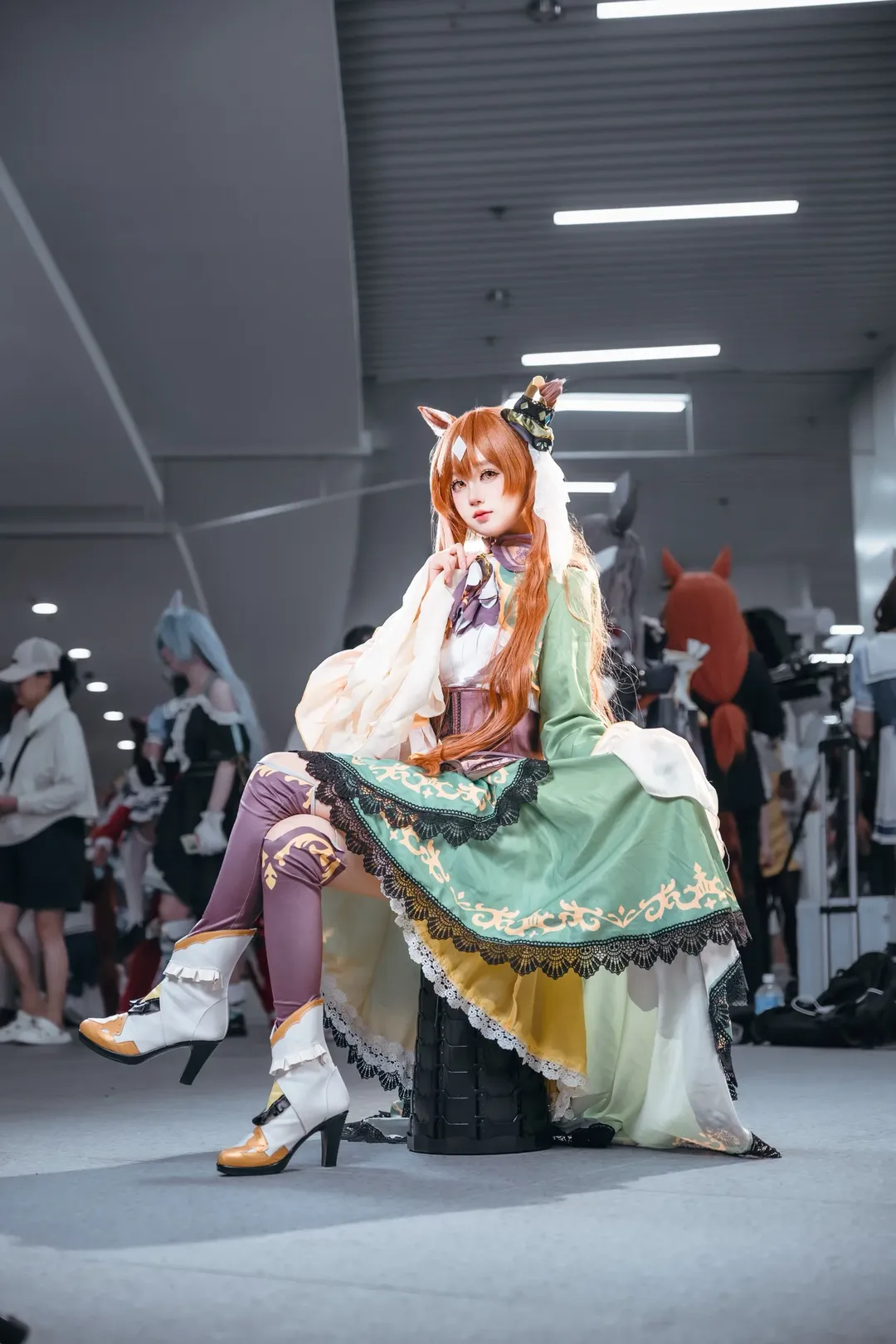 【里见光钻cos】闪耀优俊少女的漫展正片分享