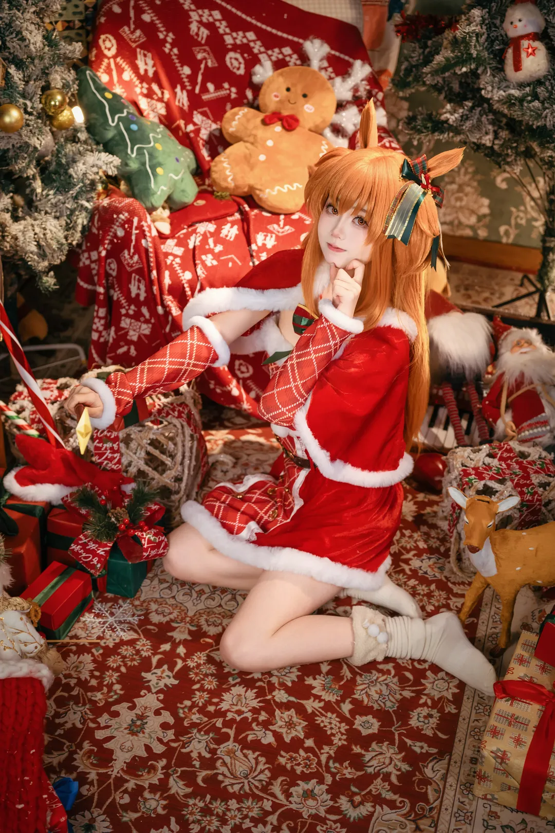【摩耶重炮cos】闪耀优俊少女，和托雷纳桑的圣诞夜 - 第 4 张