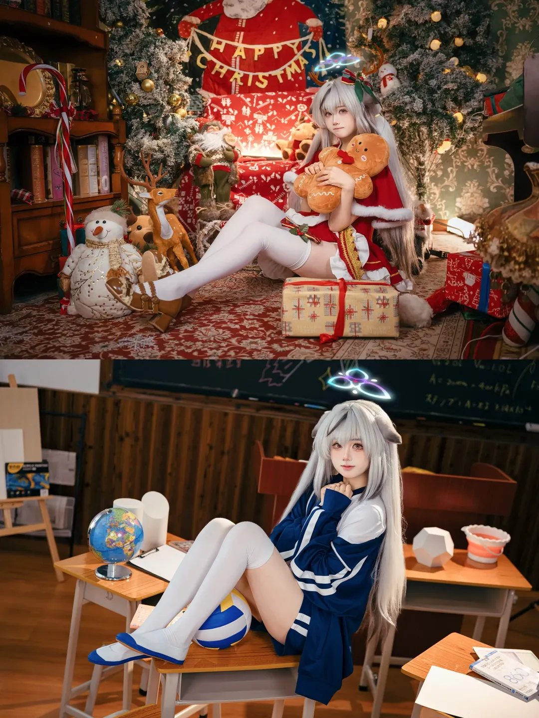 【春原心奈cos】从便利店到银杏林，十三套日常穿搭大放送 - 第 3 张
