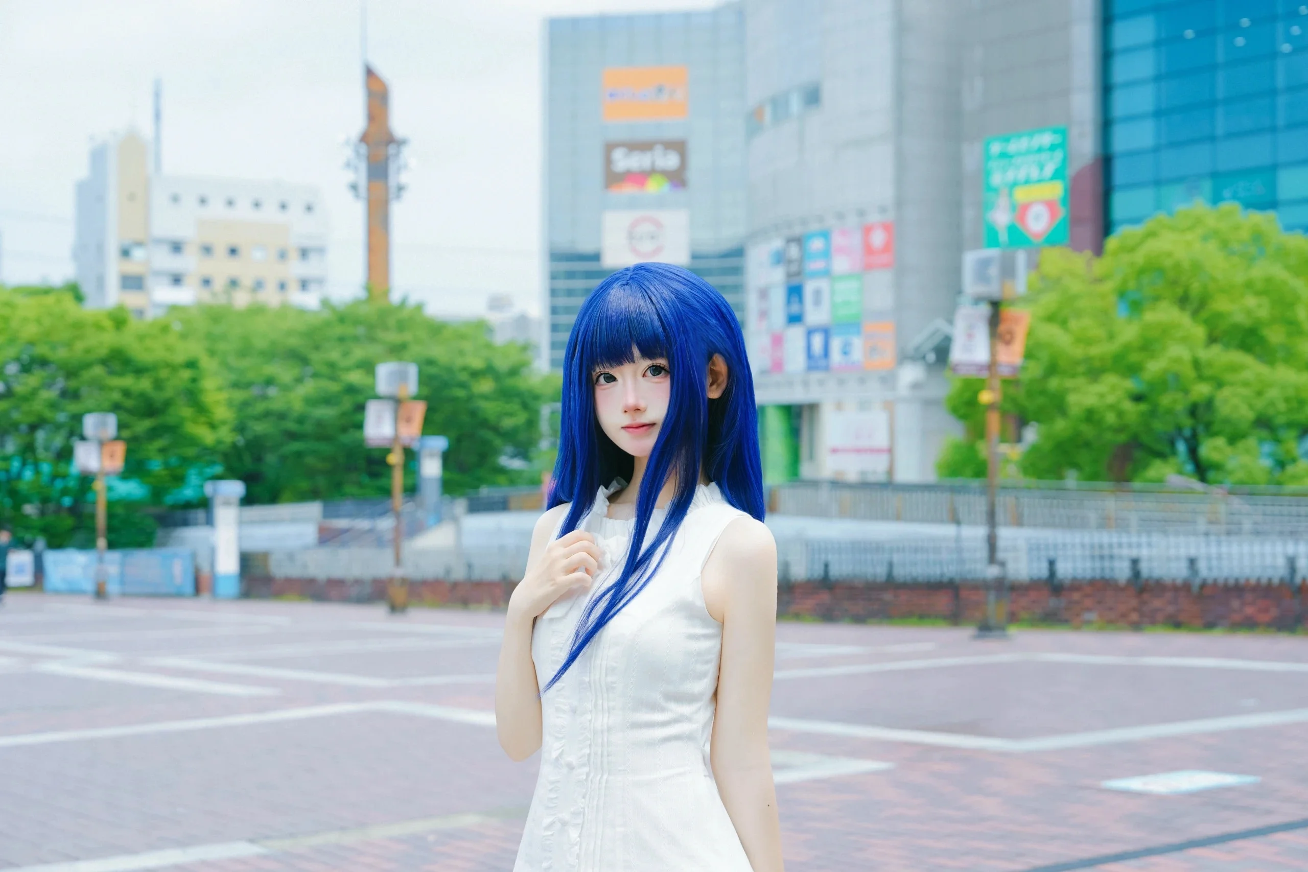 【高島ざくろ コスプレ】『素晴らし日々 〜不連続存在〜』京王多摩 聖地巡礼、わずか10分間の奇跡 - 2 枚目