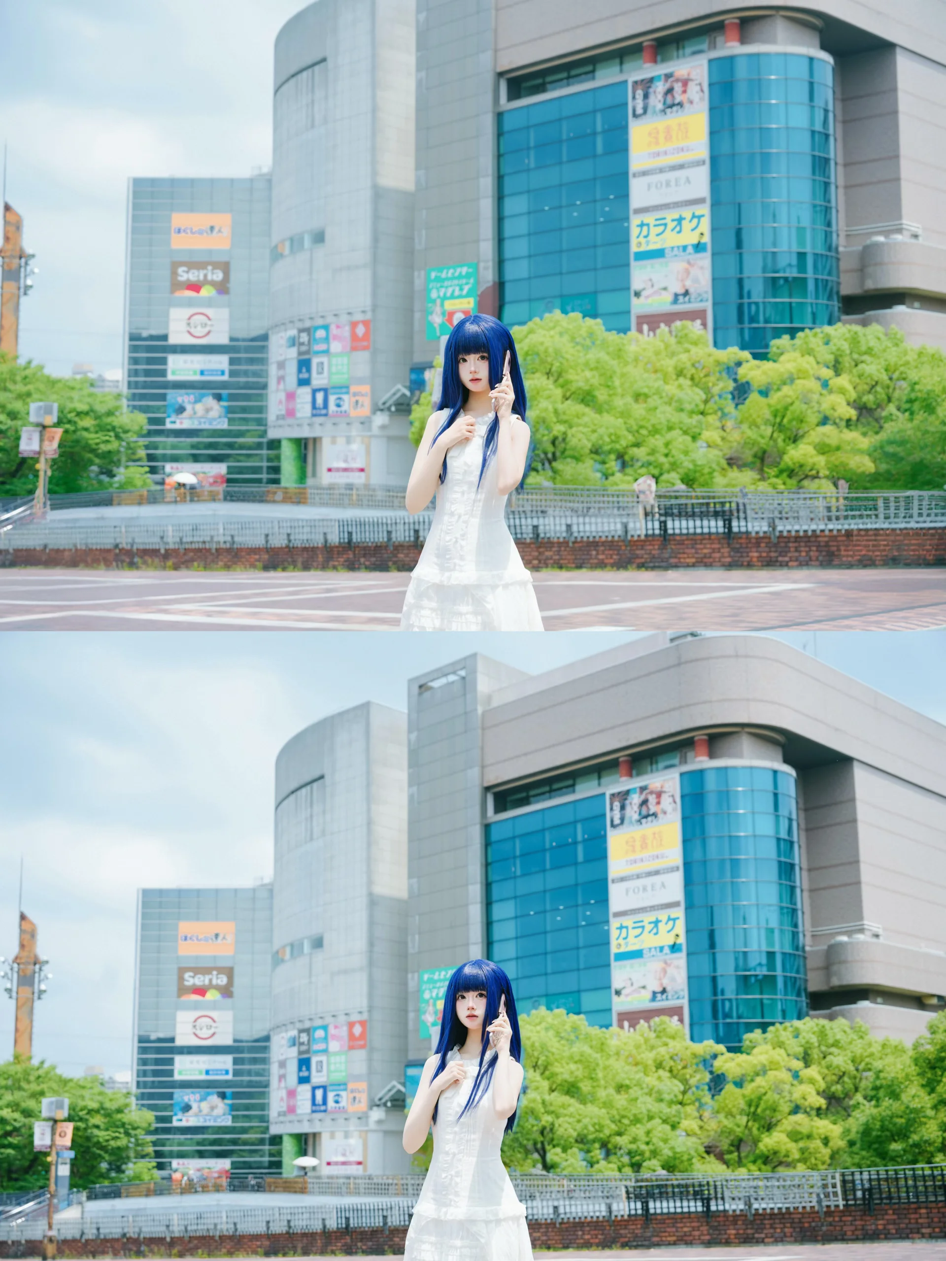 【高島ざくろ コスプレ】『素晴らし日々 〜不連続存在〜』京王多摩 聖地巡礼、わずか10分間の奇跡 - 4 枚目