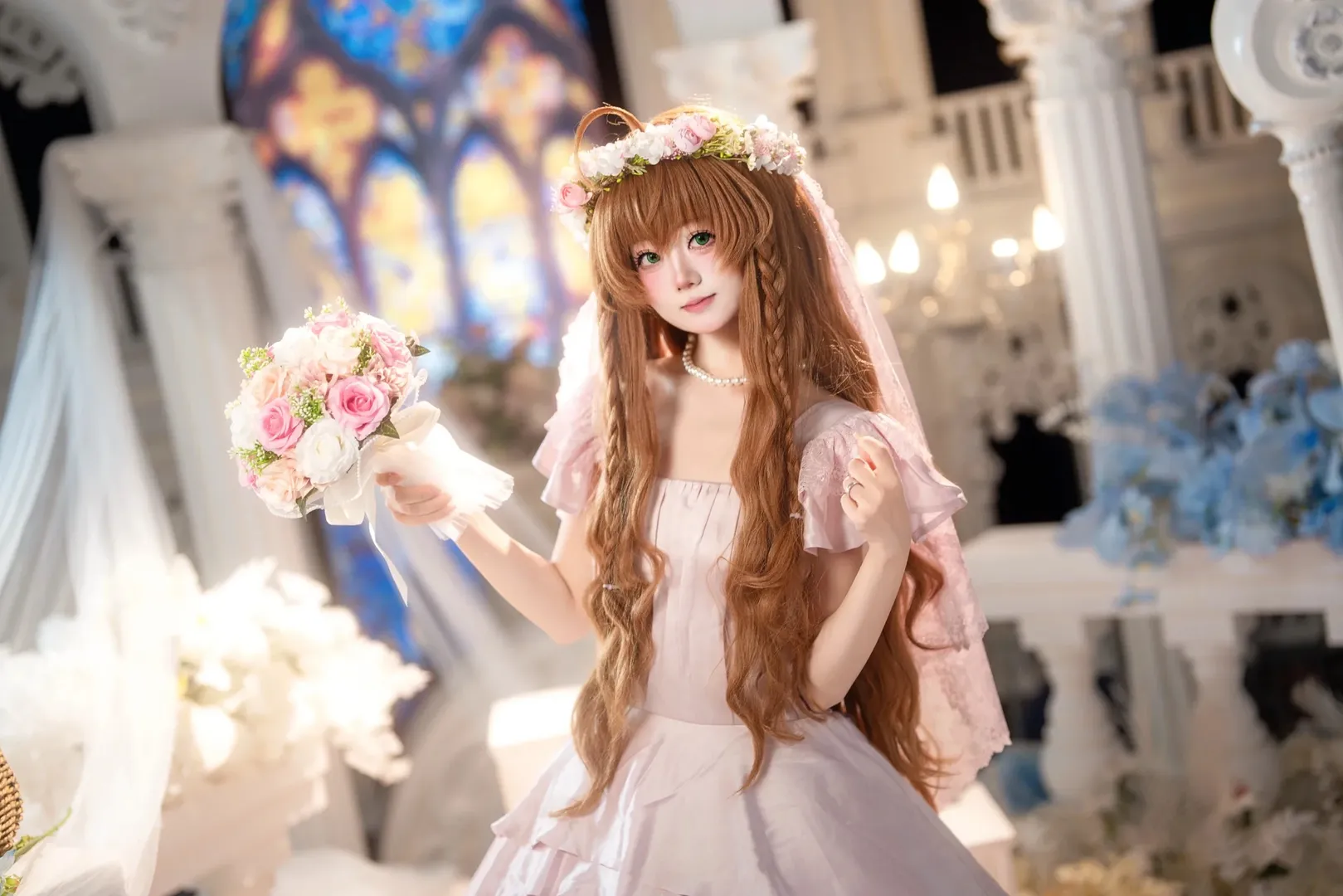 [Kotori Kanbe cosplay] The Dreamy Girl in Rewrite: Photoshoot Insights on this Lolita fashion Dress