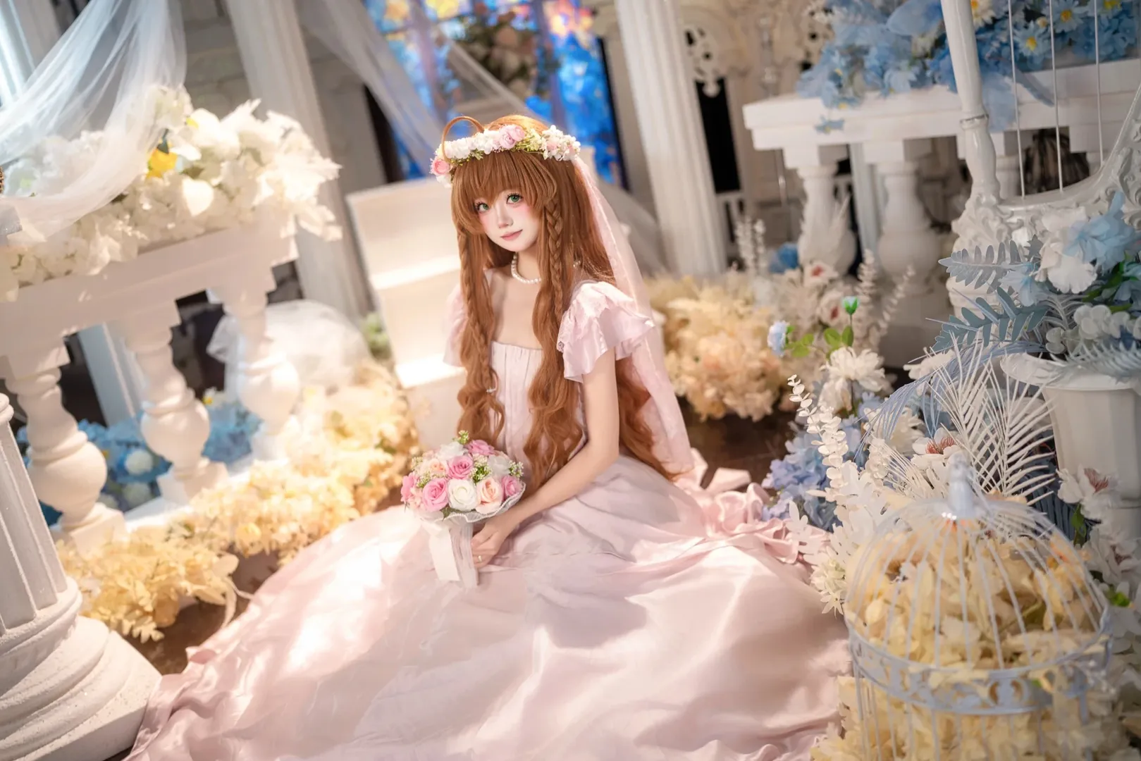 【神戶小鳥cos】Rewrite裡的夢幻少女，分享這套洋裝造型的拍攝心得 - 第 4 張