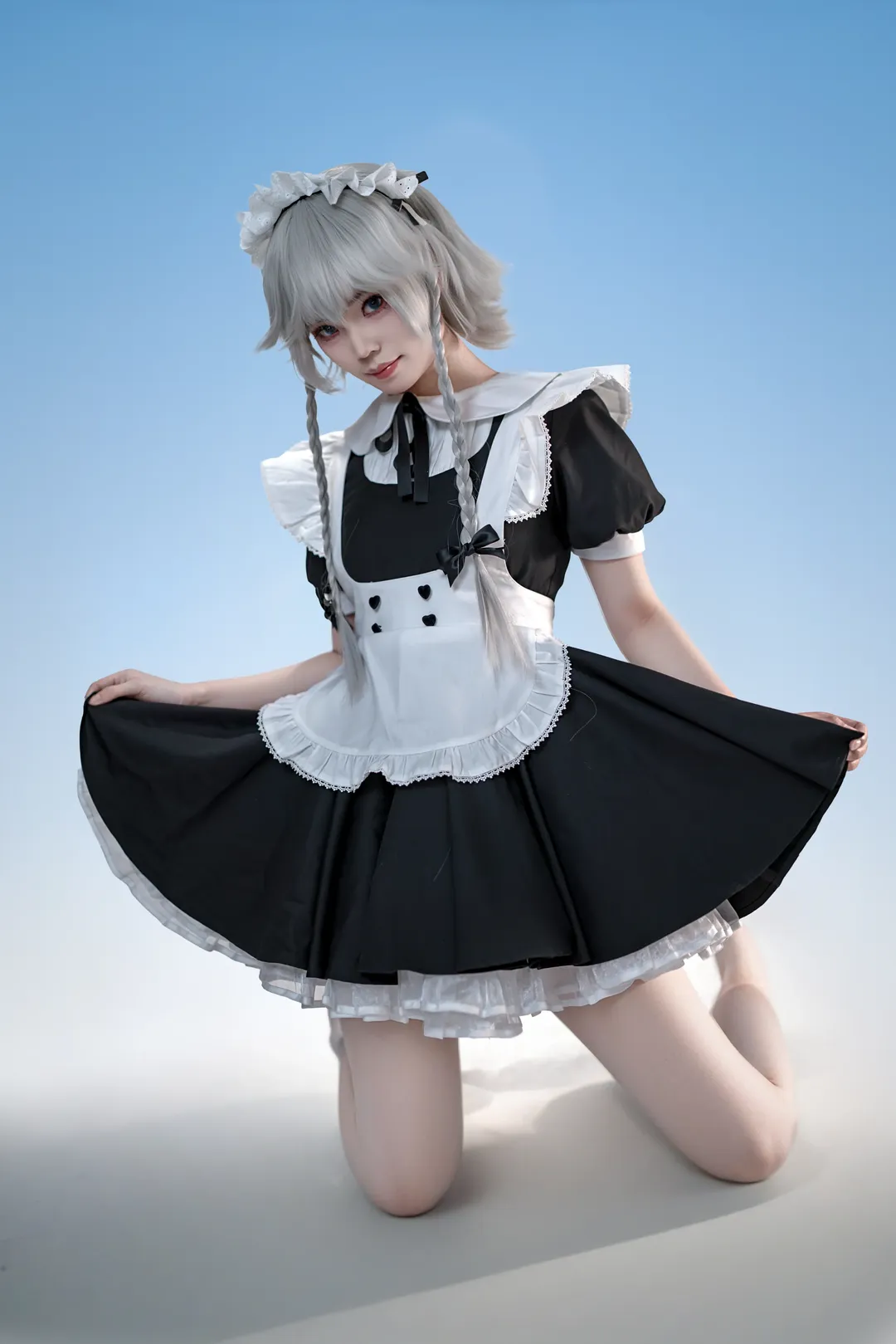 【十六夜咲夜cos】东方project里女仆长的优雅一击