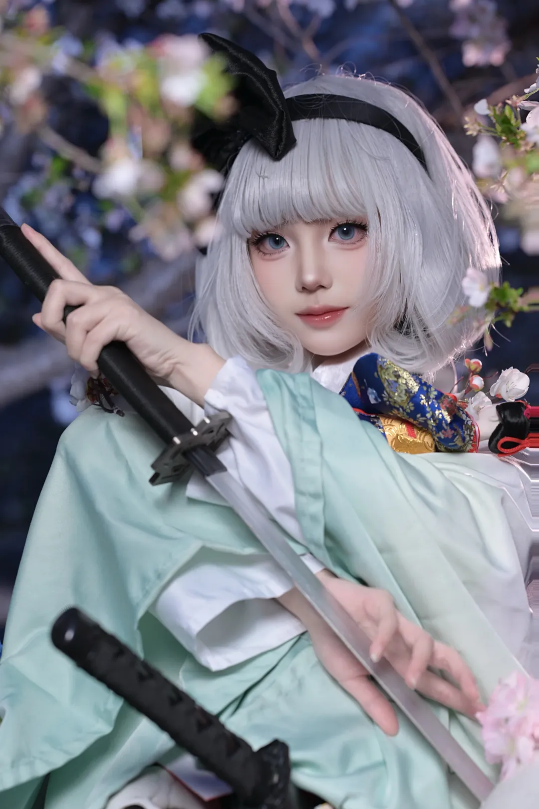 【魂魄妖梦cos】东方project中的半灵庭师，一切为了幽幽子大人