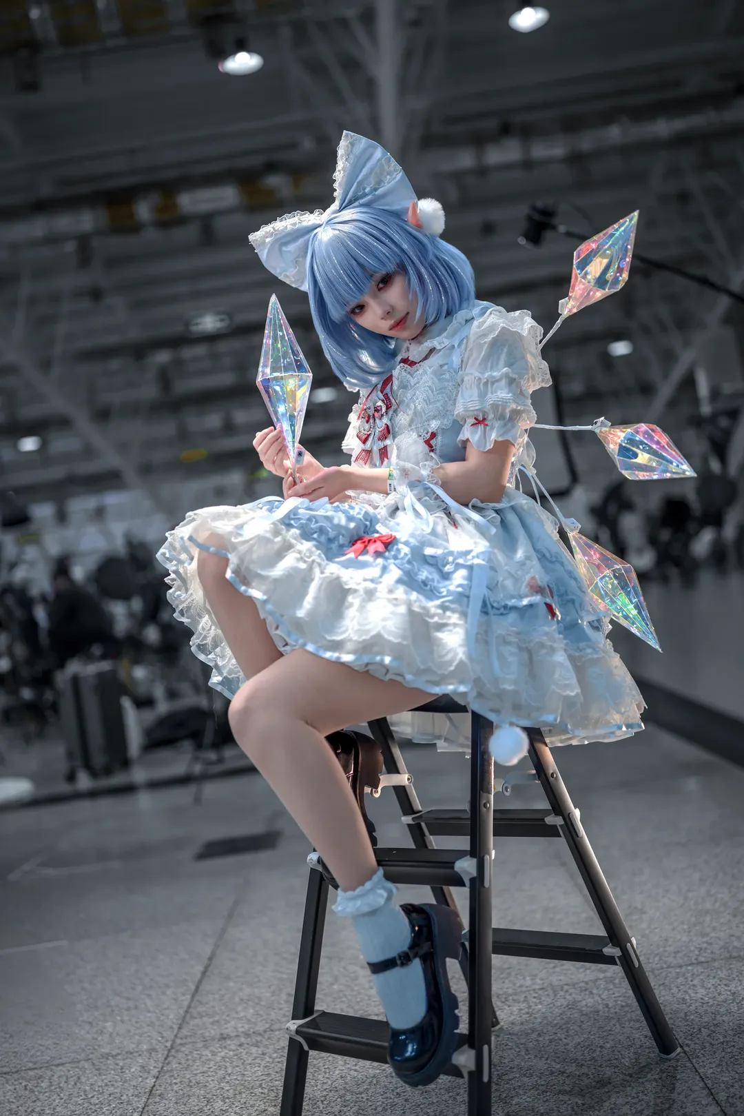 【琪露诺cos】东方Project冰之妖精的梦幻特写
