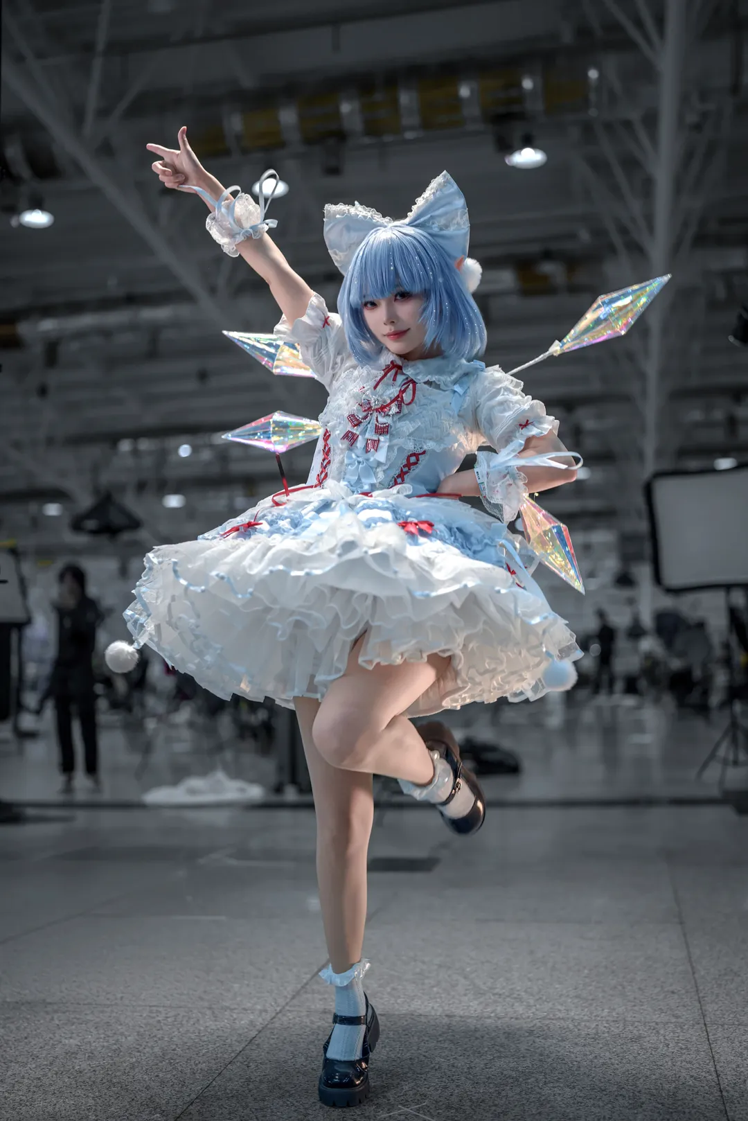 【琪露诺cos】东方Project冰之妖精的梦幻特写 - 第 2 张