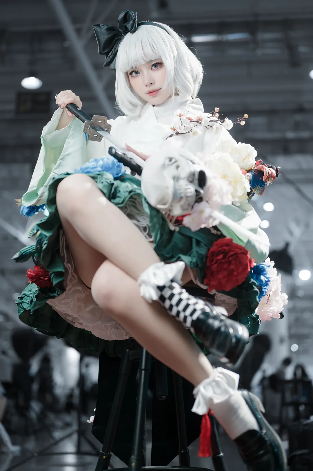 【魂魄妖梦cos】东方project里庭师的利落身影