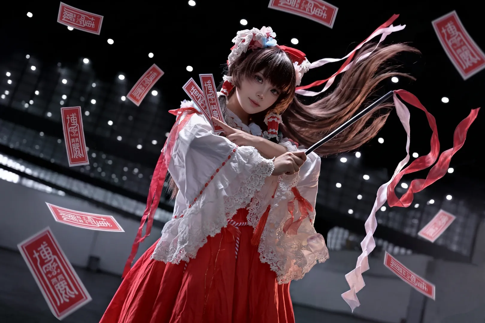【博丽灵梦cos】东方project红白巫女的漫展场照记录 - 第 2 张