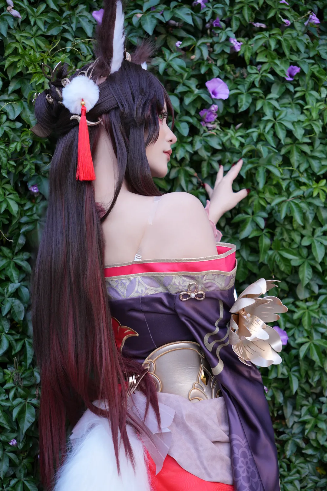 【忘归人cos】崩坏星穹铁道，狐人少女的户外随拍 - 第 1 张
