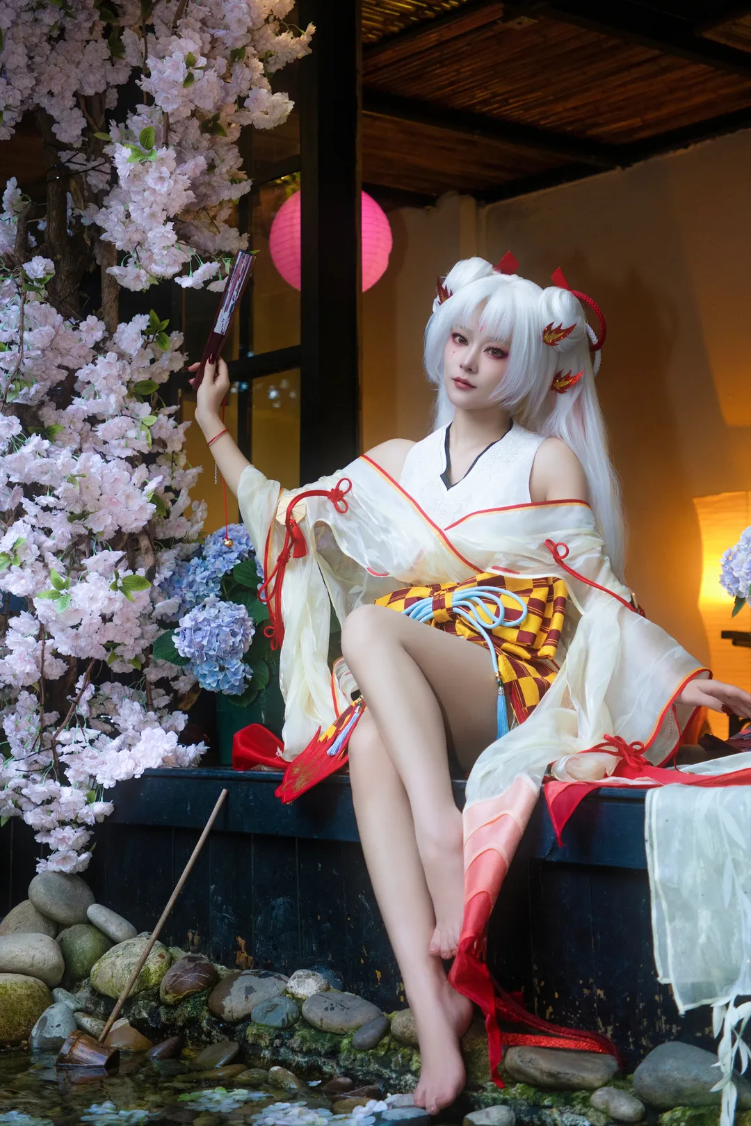 【不知火cos】阴阳师庭院花间，撇去浮云觅得心之自由