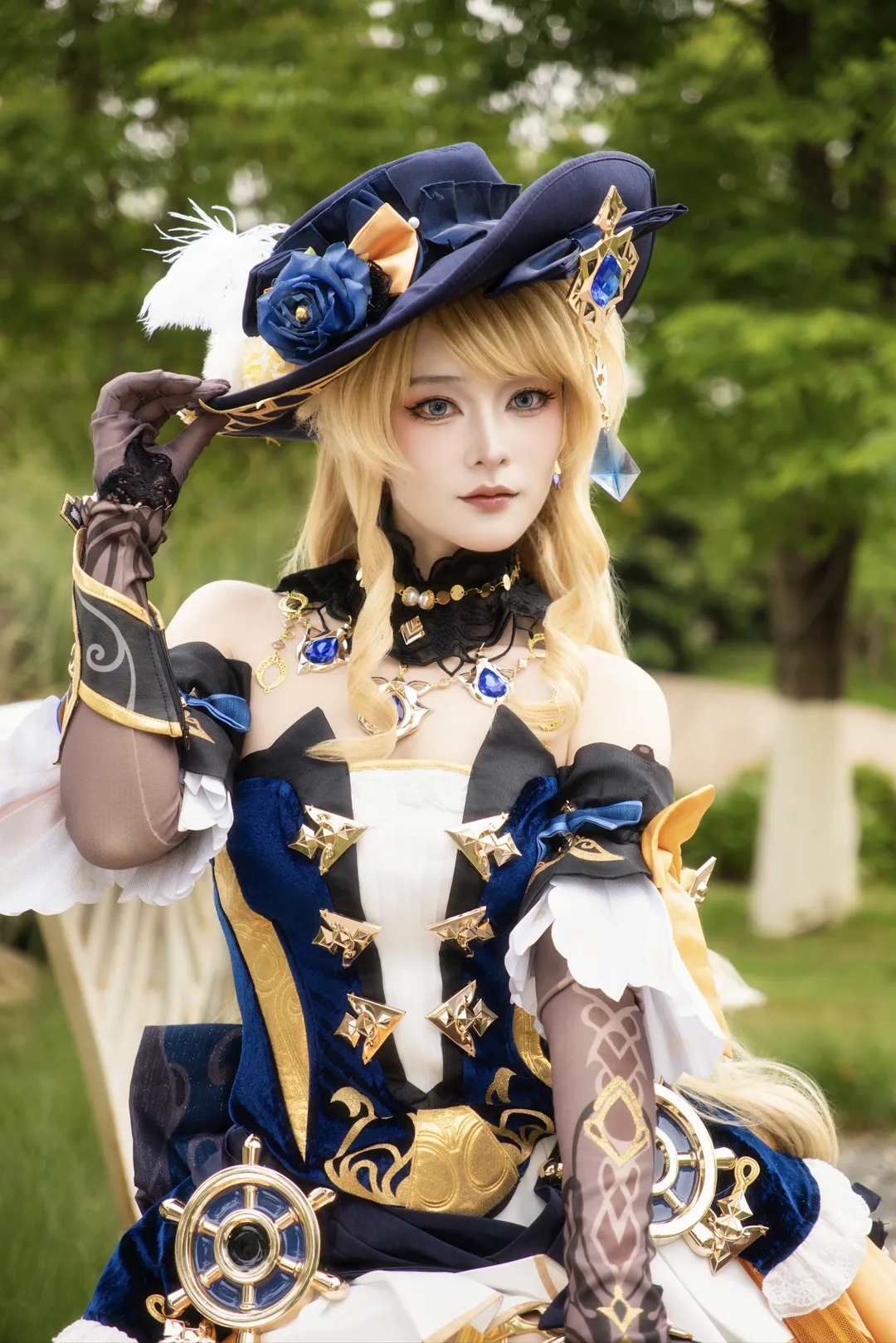 【娜維婭cos】原神楓丹大小姐的生日邂逅 - 第 4 張