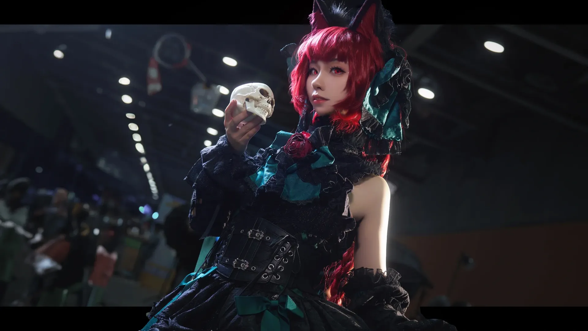 【火焔猫燐コスプレ】東方Projectイベント写真 Day 1、ダーク系ゴシック風が最高にハマる - 2 枚目