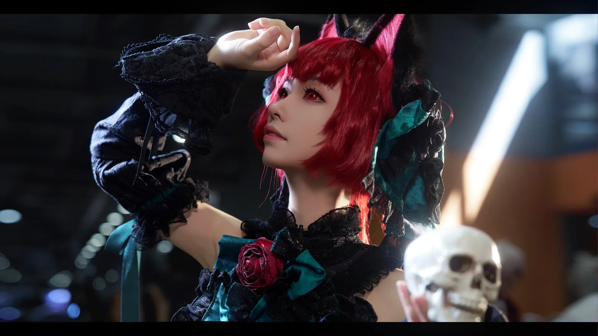 【火焔猫燐コスプレ】東方Projectイベント写真 Day 1、ダーク系ゴシック風が最高にハマる - 3 枚目