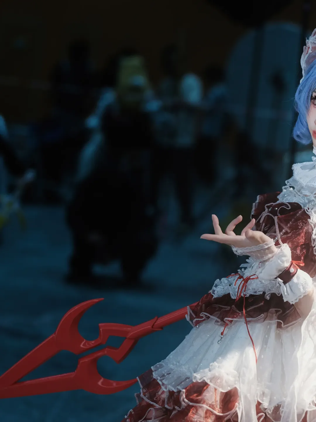 【蕾米莉亞cos】東方project威嚴館主，紅魔館的夜色魅影 - 第 1 張