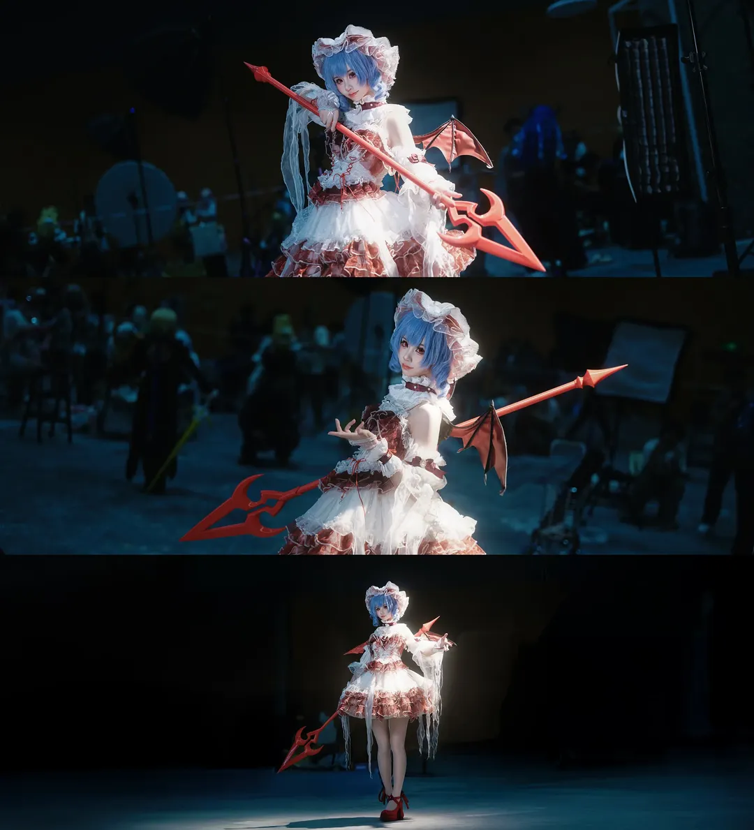 【蕾米莉亞cos】東方project威嚴館主，紅魔館的夜色魅影 - 第 3 張