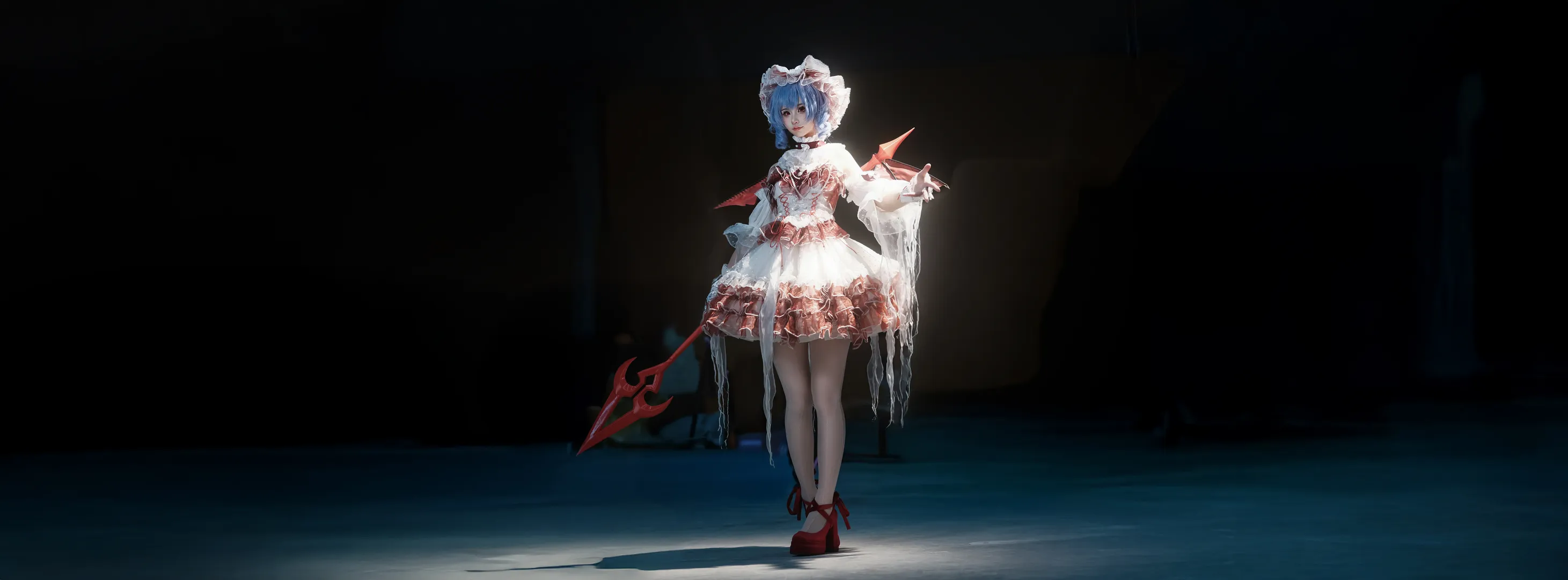 【蕾米莉亞cos】東方project威嚴館主，紅魔館的夜色魅影 - 第 6 張
