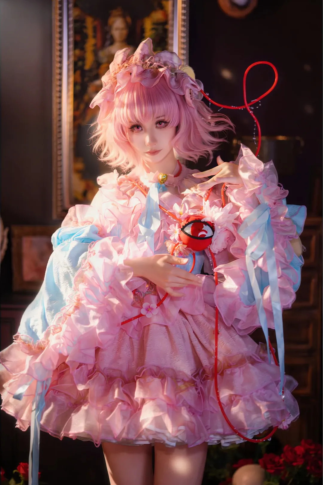 【古明地さとり コスプレ】レトロな洋館に宿る、ひたむきな眼差し - 1 枚目