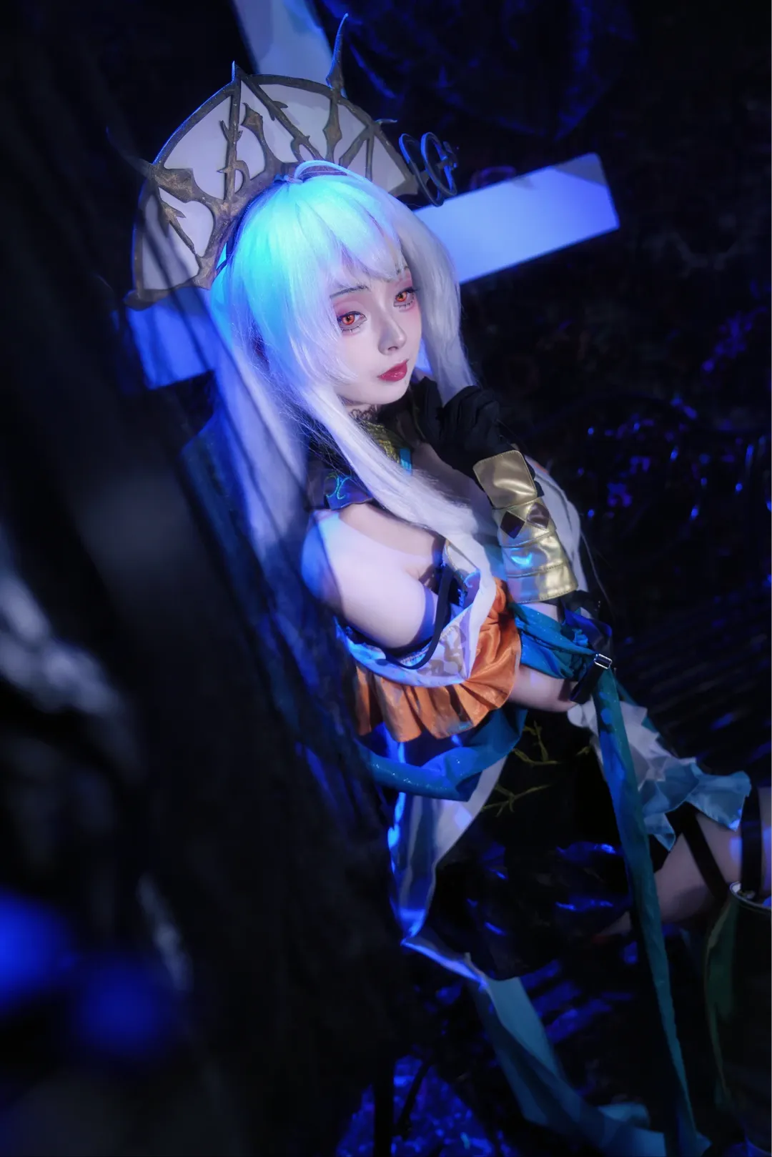 【浊心斯卡蒂cos】明日方舟，深海猎人的异色降临 - 第 14 张