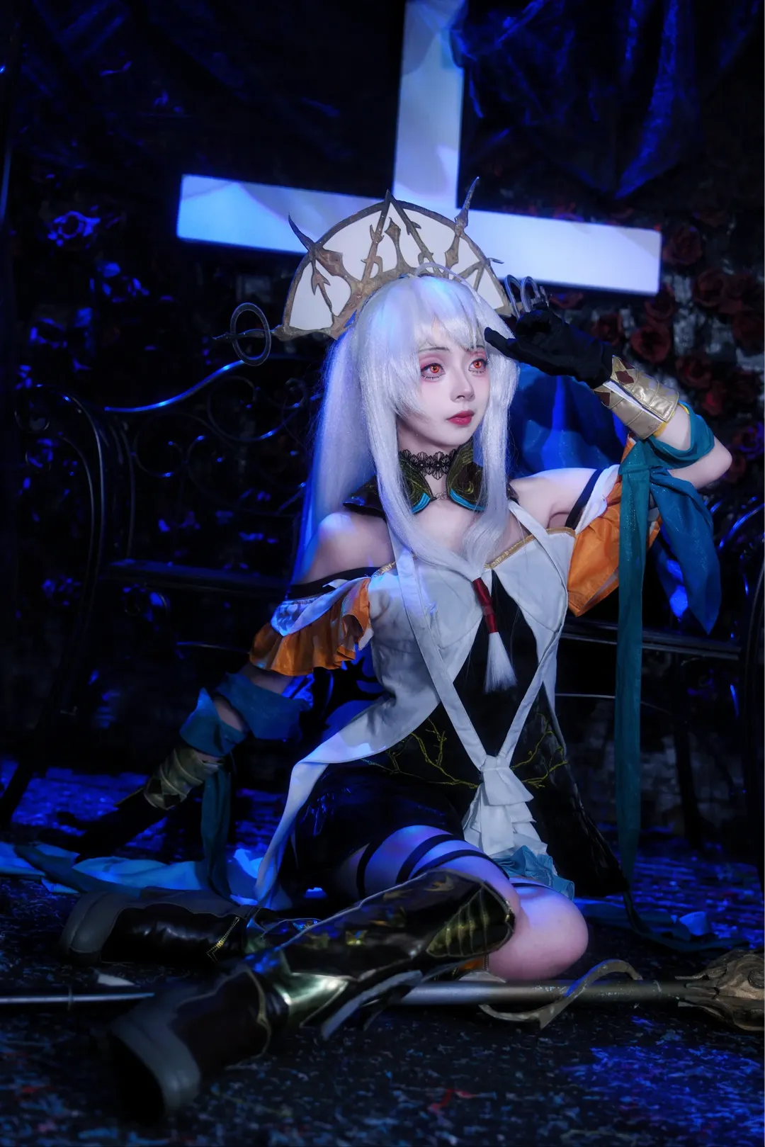 【浊心斯卡蒂cos】明日方舟，深海猎人的异色降临 - 第 18 张