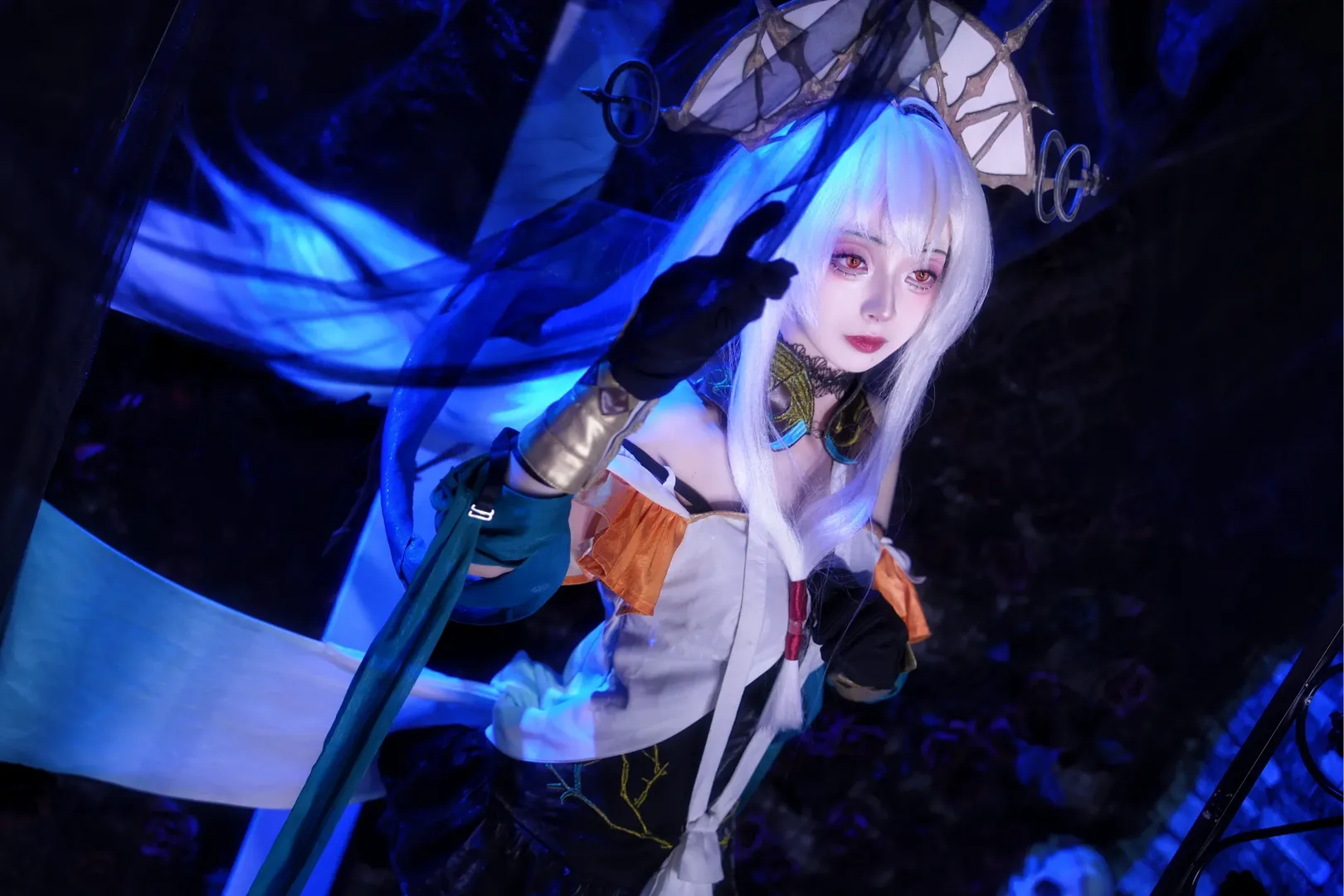 【浊心斯卡蒂cos】明日方舟，深海猎人的异色降临 - 第 4 张