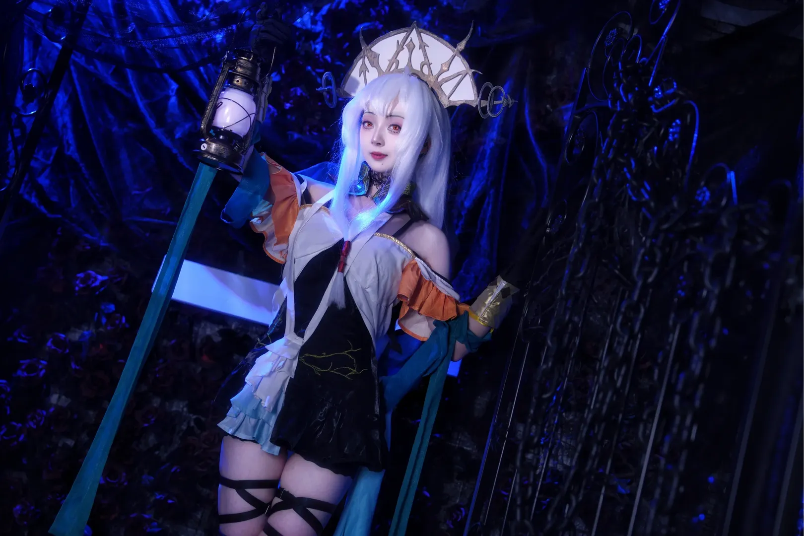 【浊心斯卡蒂cos】明日方舟，深海猎人的异色降临 - 第 5 张