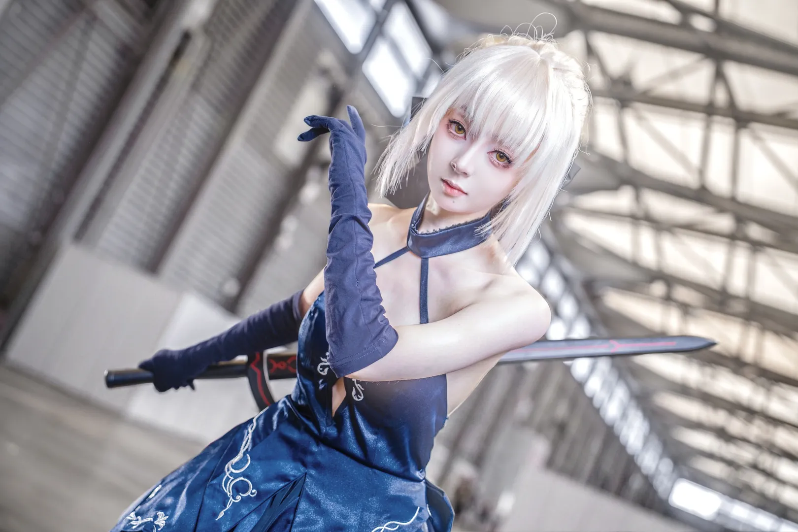 【セイバーオルタコスプレ】チャイナジョイイベント写真第1弾、Fate/Grand Order黒の礼服本編シェア - 3 枚目
